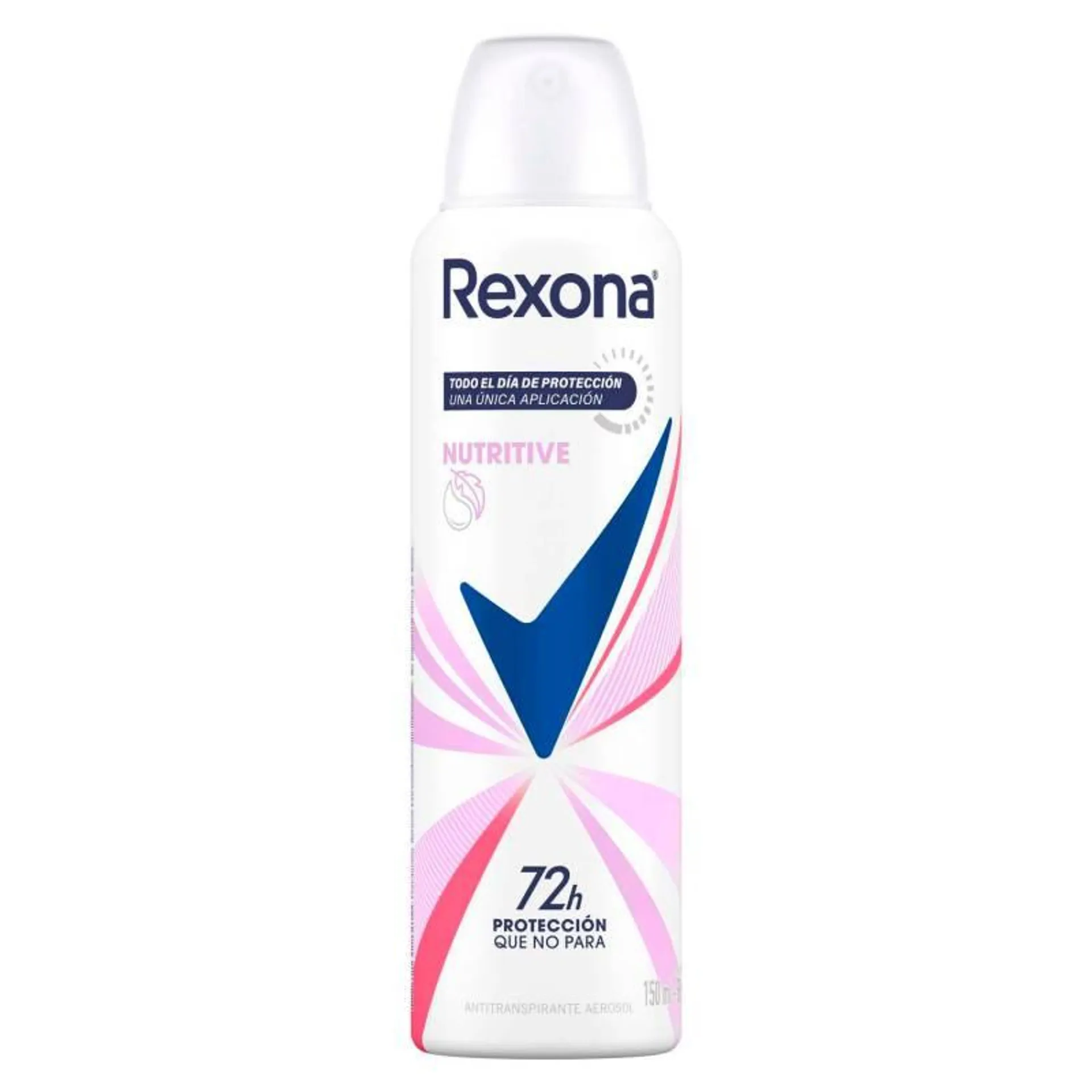 Antitranspirante Aerosol Nutritive Rexona x 150 cc.