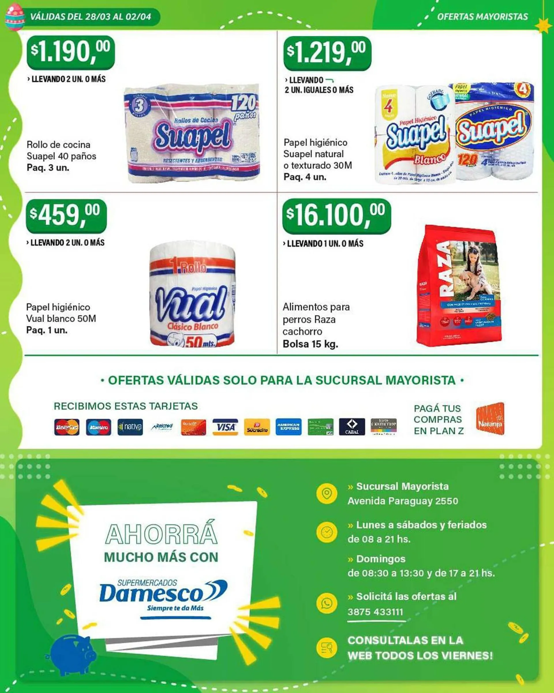 Ofertas de Catálogo Supermercados Damesco 29 de marzo al 2 de abril 2024 - Página 12 del catálogo