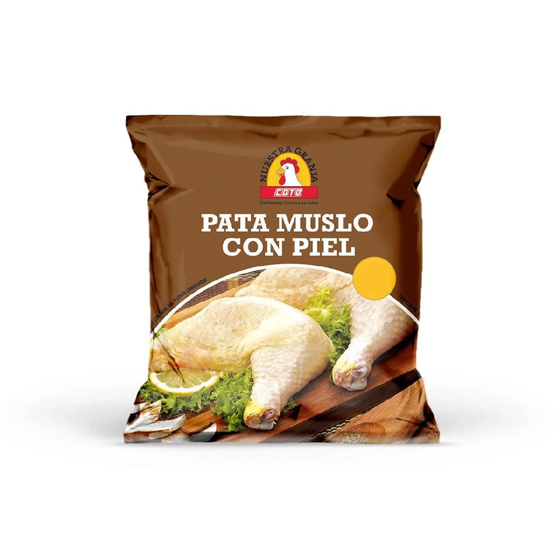 Pata Muslo Con Piel X Kg Congelados