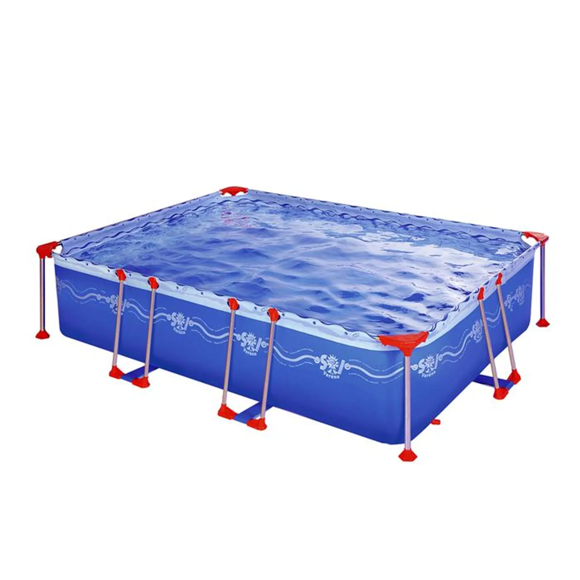 Pileta Sol de Verano FUN300 4620Lts 3,00 x 2,20 x 0,70 Mts