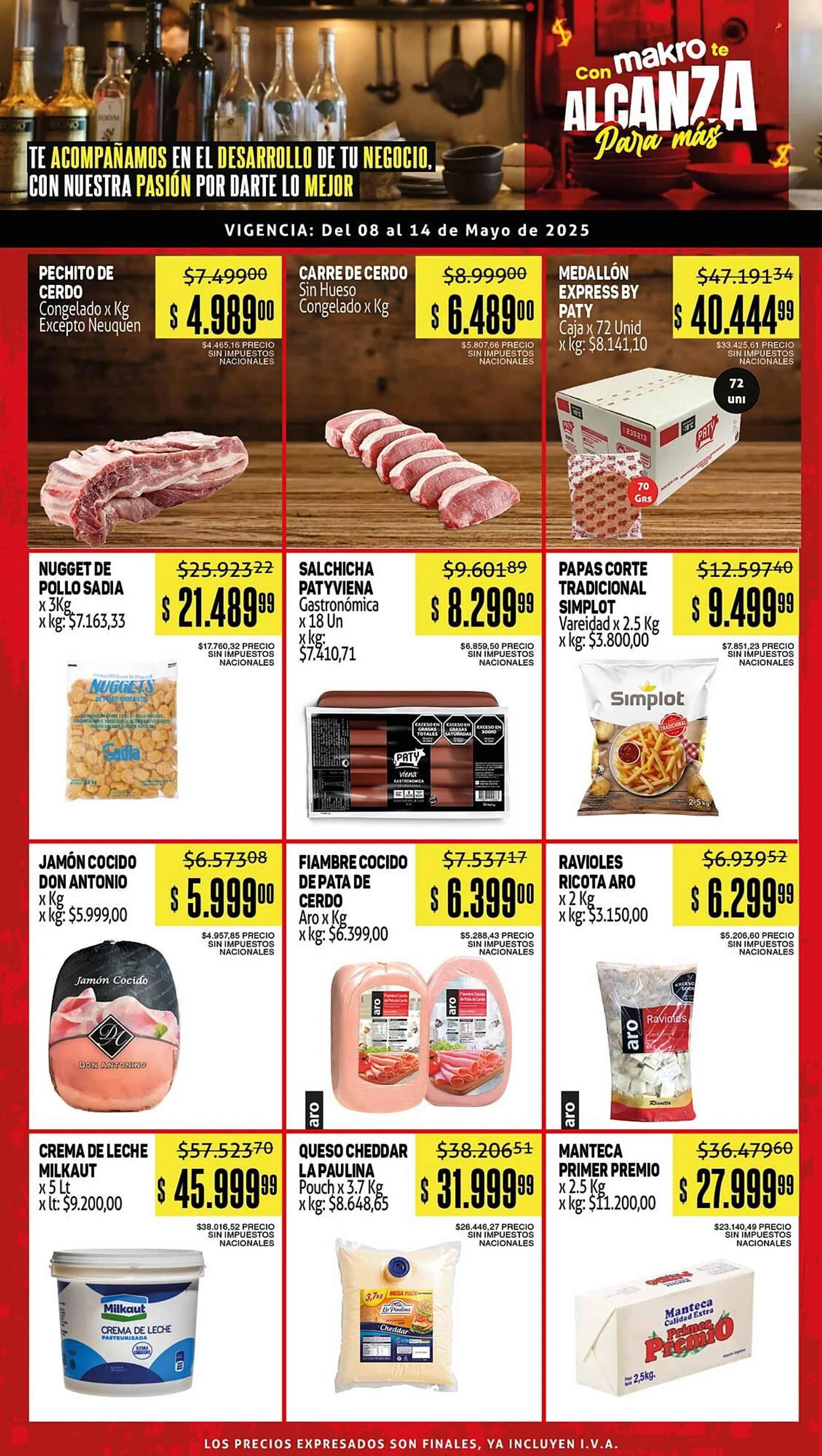 Ofertas de Catálogo Makro 8 de mayo al 14 de mayo 2025 - Página 1 del catálogo