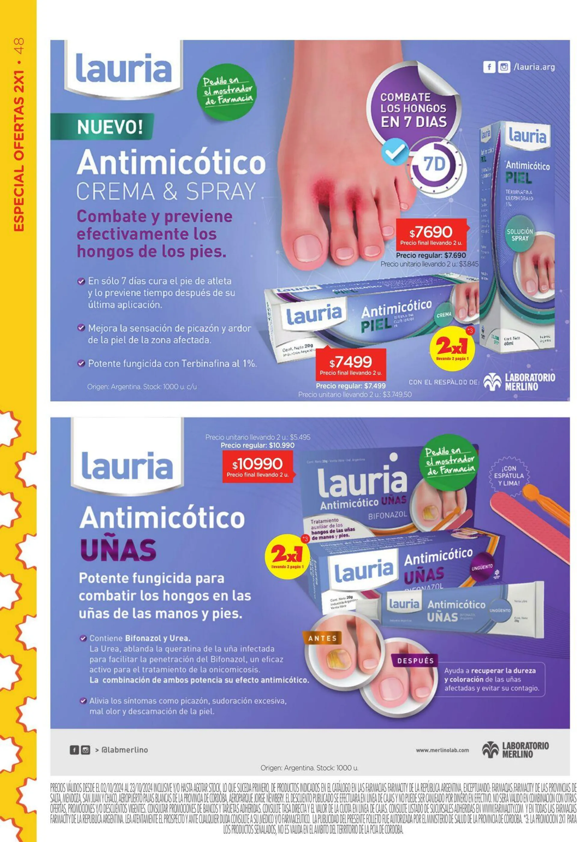 Ofertas de Farmacity 1 de octubre al 31 de octubre 2024 - Página 48 del catálogo