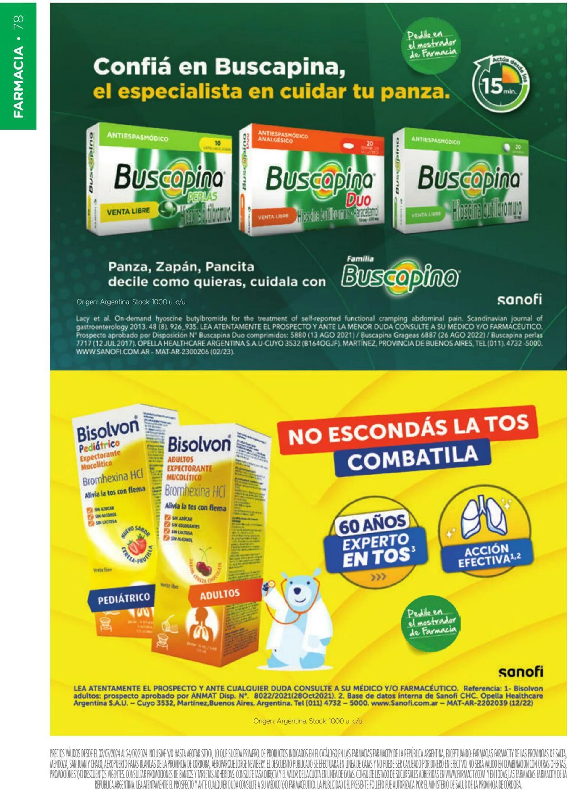 Ofertas de Farmacity 1 de julio al 31 de julio 2024 - Página 78 del catálogo