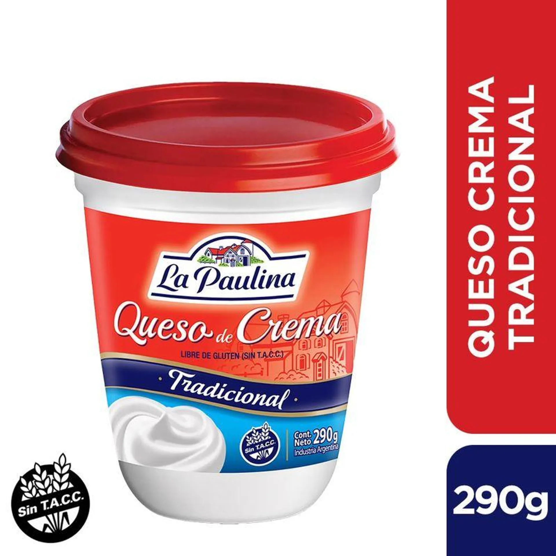 Queso Crema La Paulina Tradicional 290 Gr