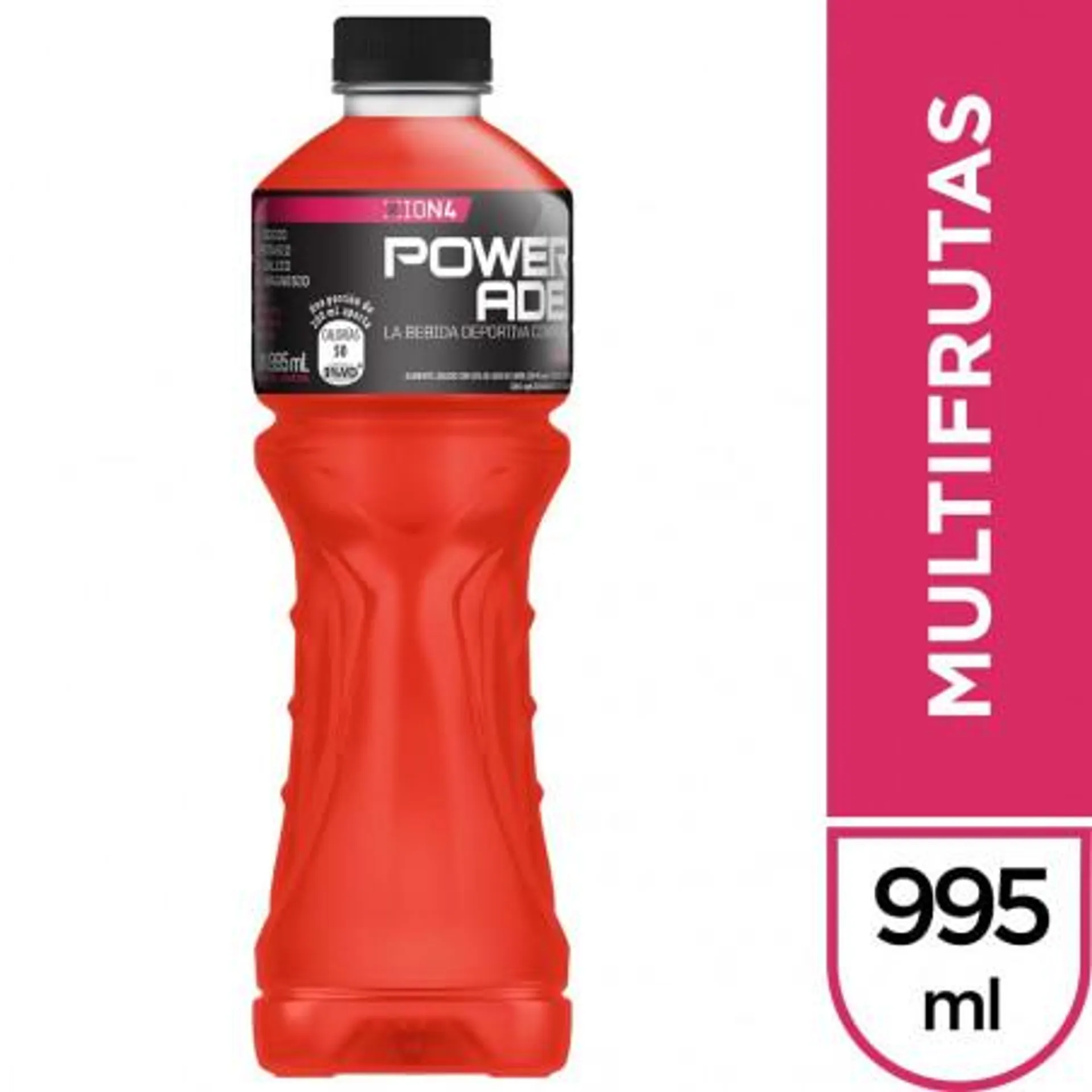 JUGO SPORT POWERADE B.FRUTAS TROPIC 995 ML.