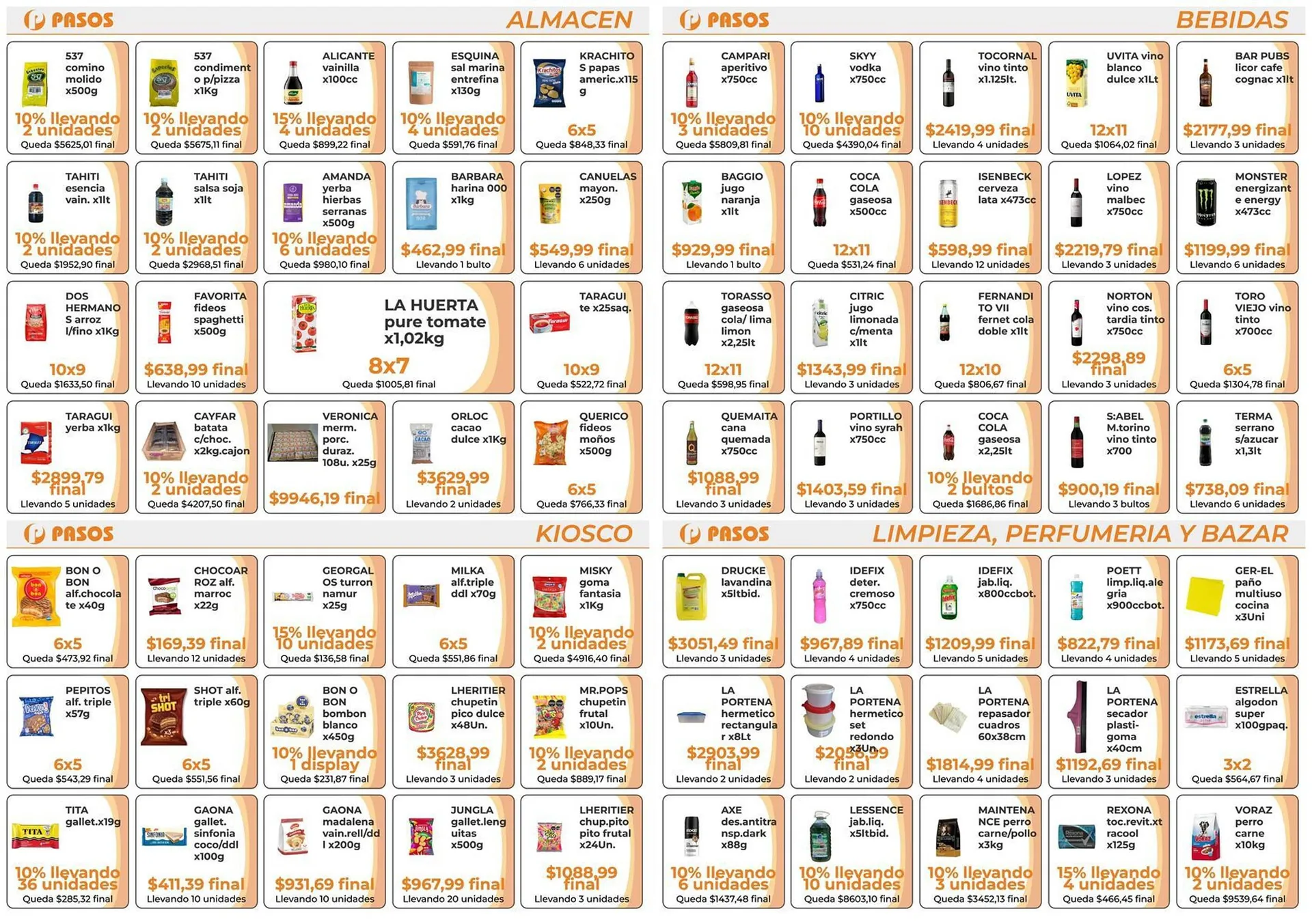 Ofertas de Catálogo Pasos Supermercado 19 de marzo al 24 de marzo 2024 - Página 2 del catálogo