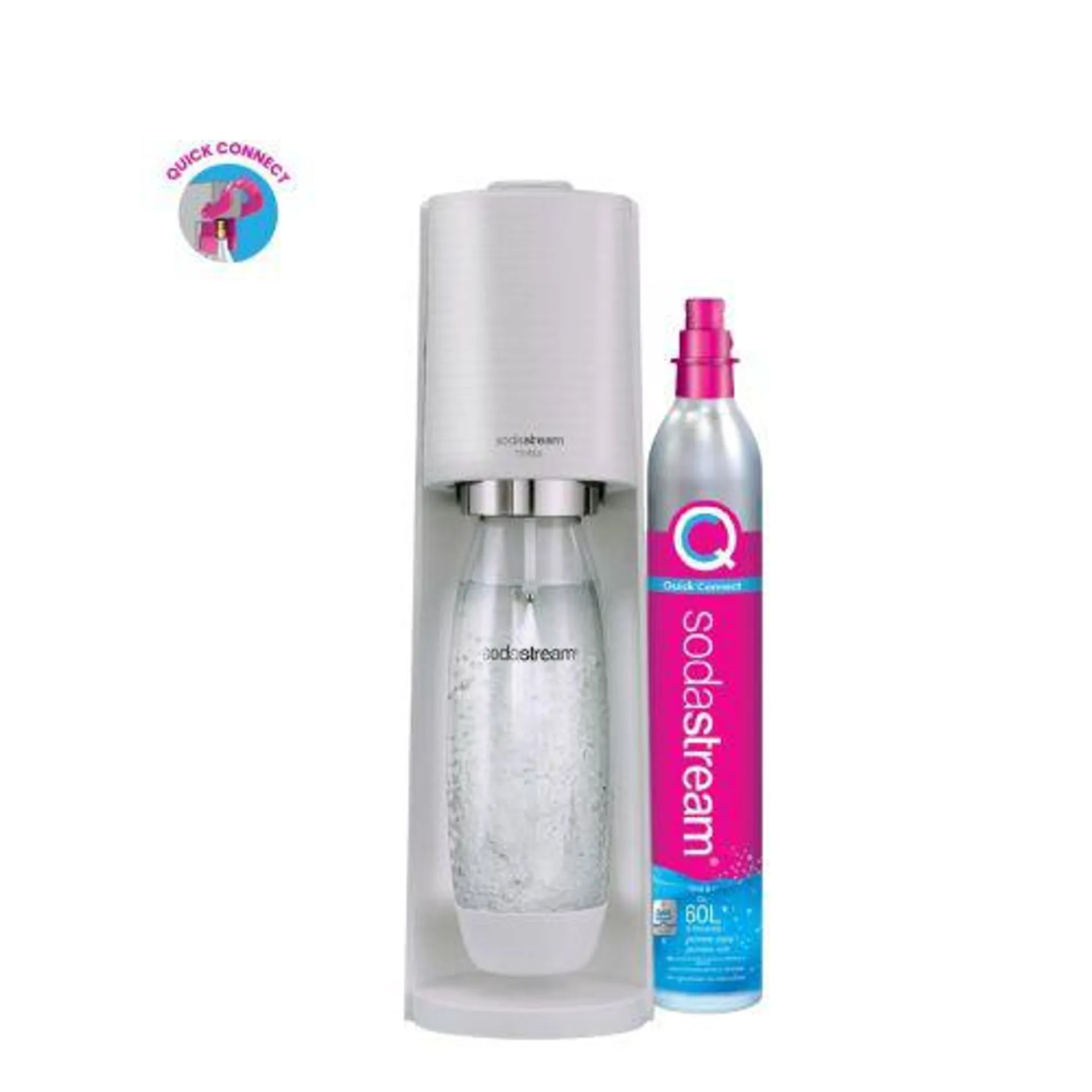 Maquina Gasificadora Sodastream Terra White