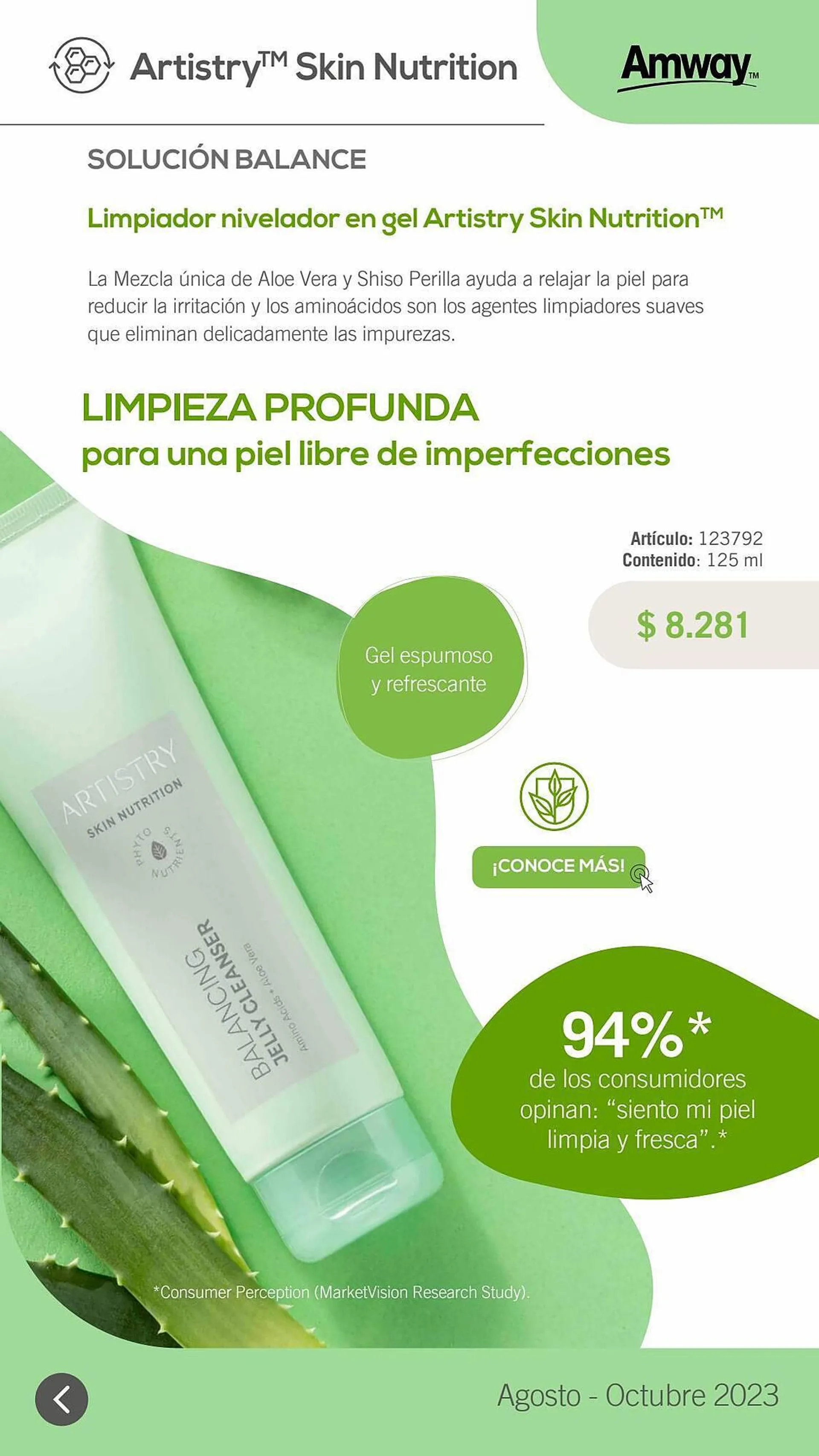 Ofertas de Catálogo Amway 1 de agosto al 31 de octubre 2023 - Página 5 del catálogo