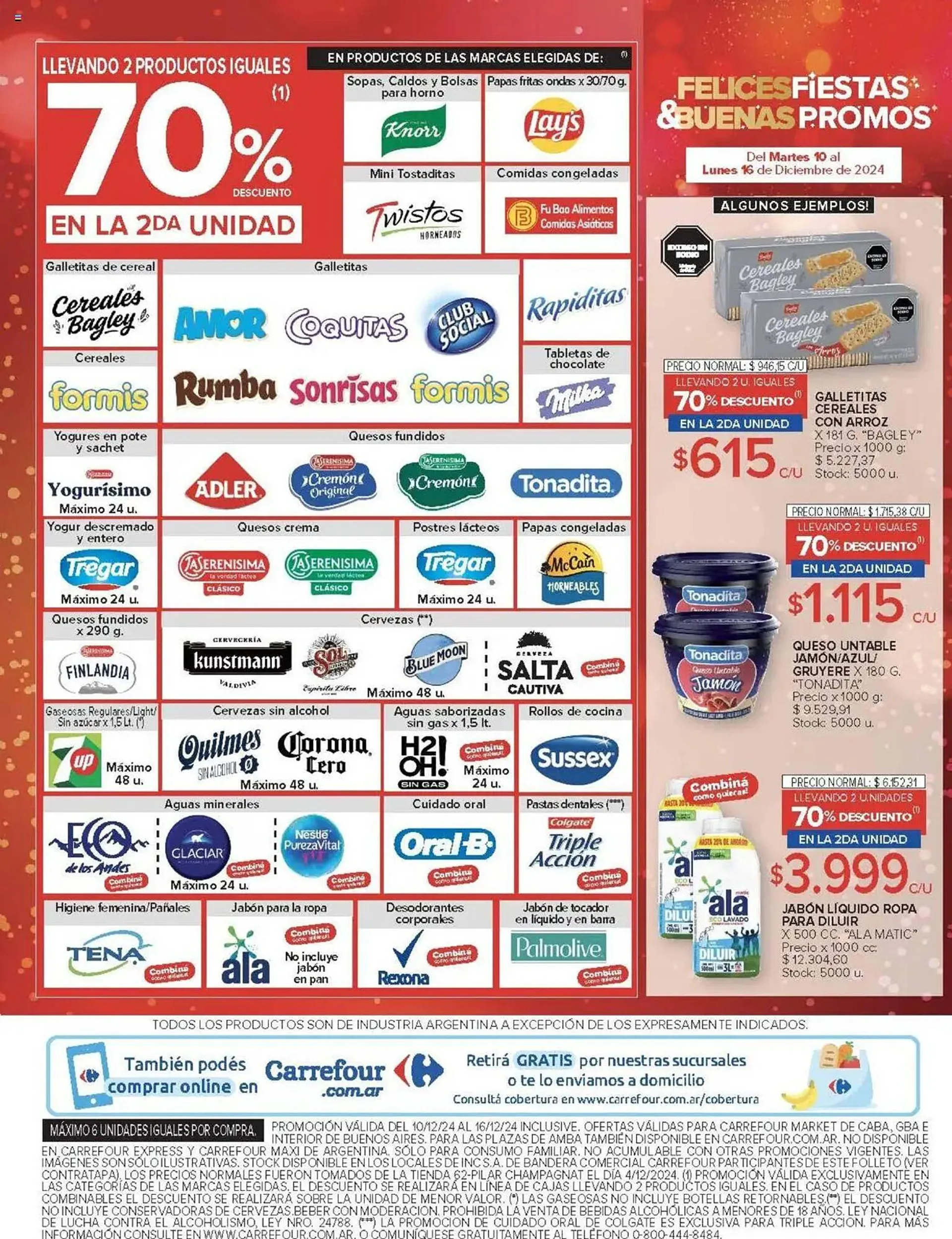 Ofertas de Catálogo Carrefour Market 10 de diciembre al 17 de diciembre 2024 - Página 5 del catálogo