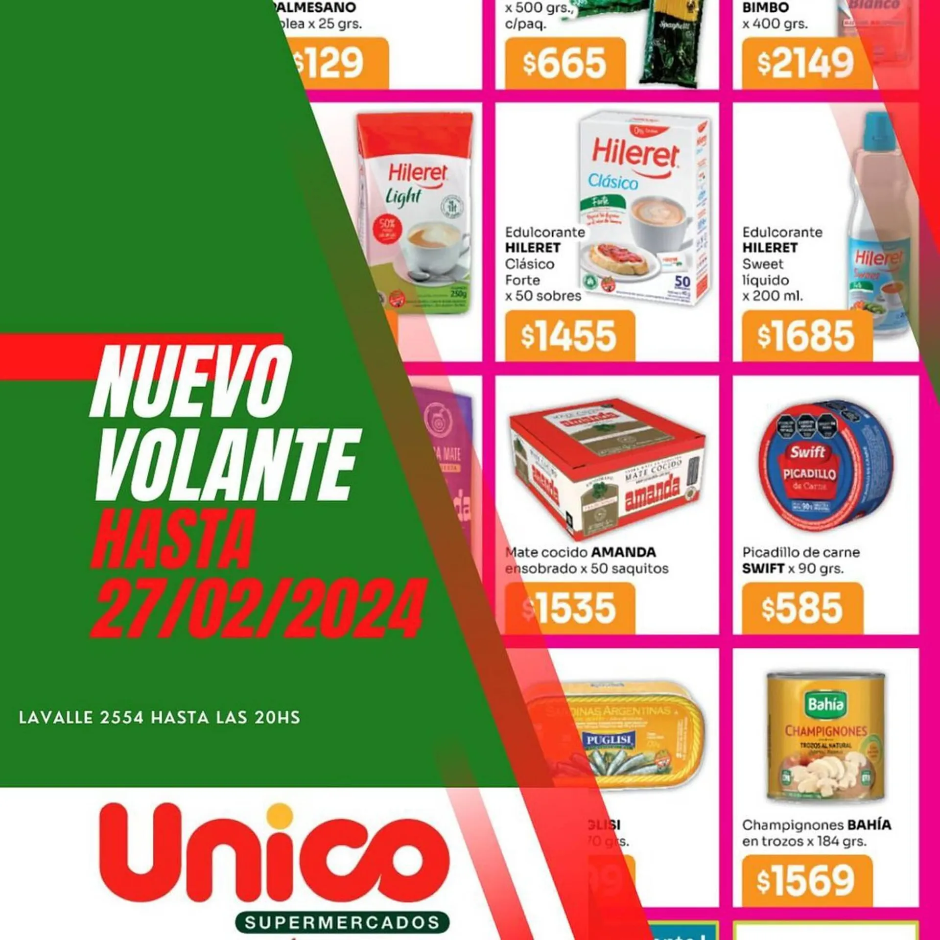 Ofertas de Catálogo Unico Supermercados 23 de febrero al 27 de febrero 2024 - Página 1 del catálogo