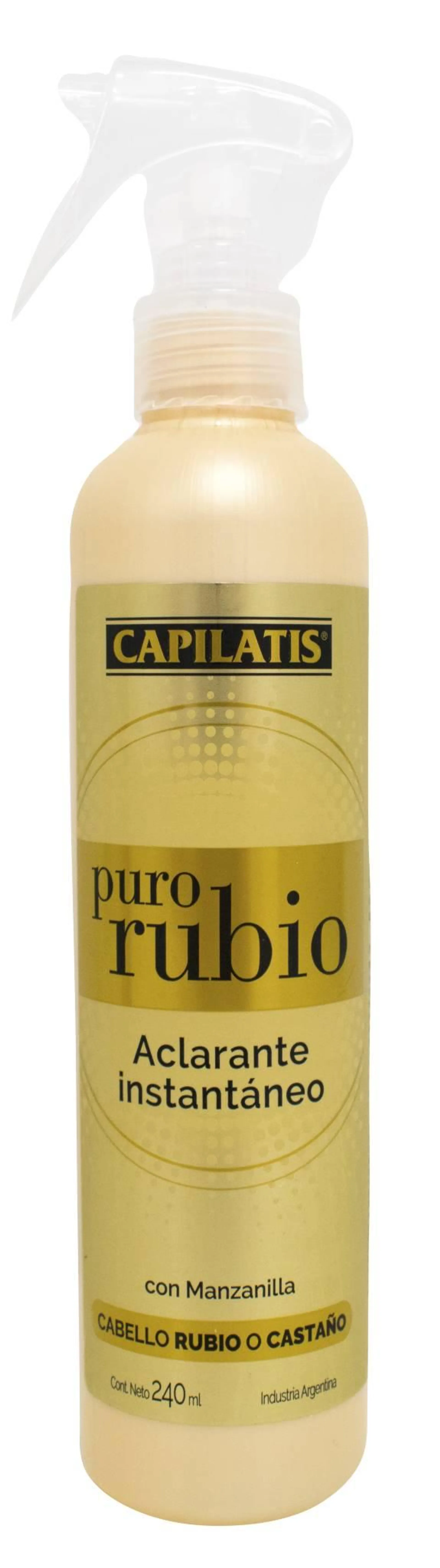 Aclarante Capilar Capilatis Puro Rubio 240ML