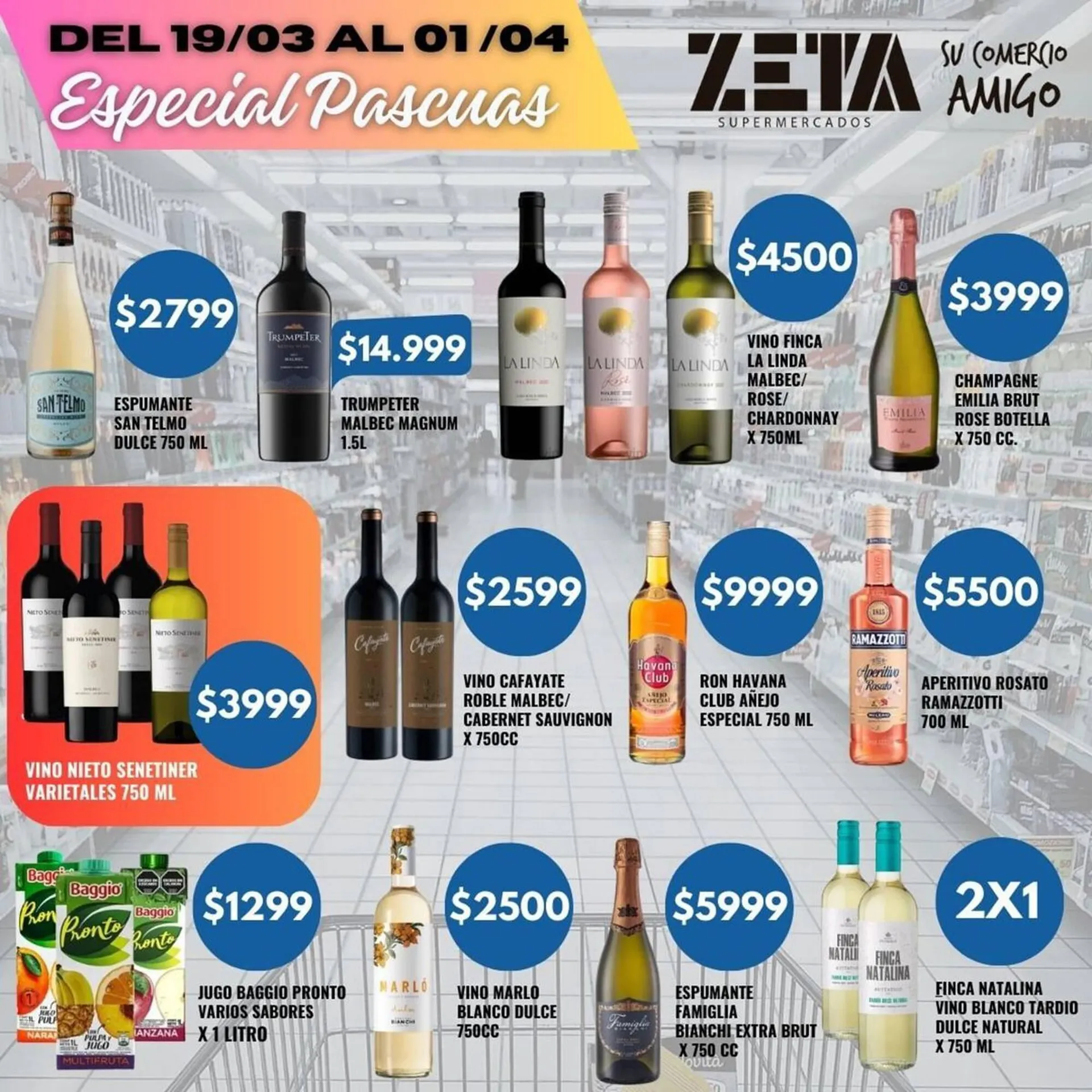 Ofertas de Catálogo Supermercados Zeta 21 de marzo al 1 de abril 2024 - Página 7 del catálogo
