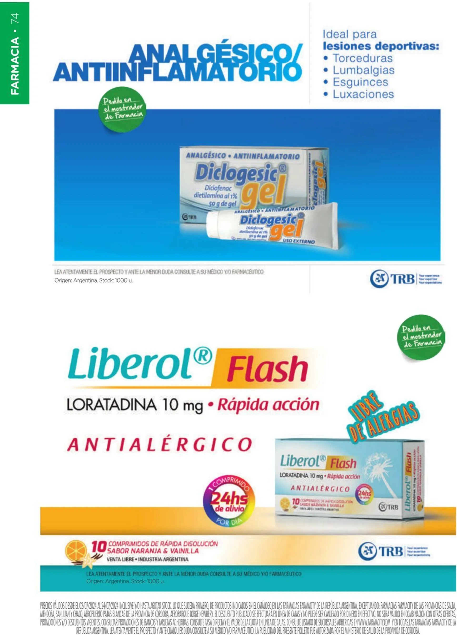 Ofertas de Farmacity 1 de julio al 31 de julio 2024 - Página 74 del catálogo