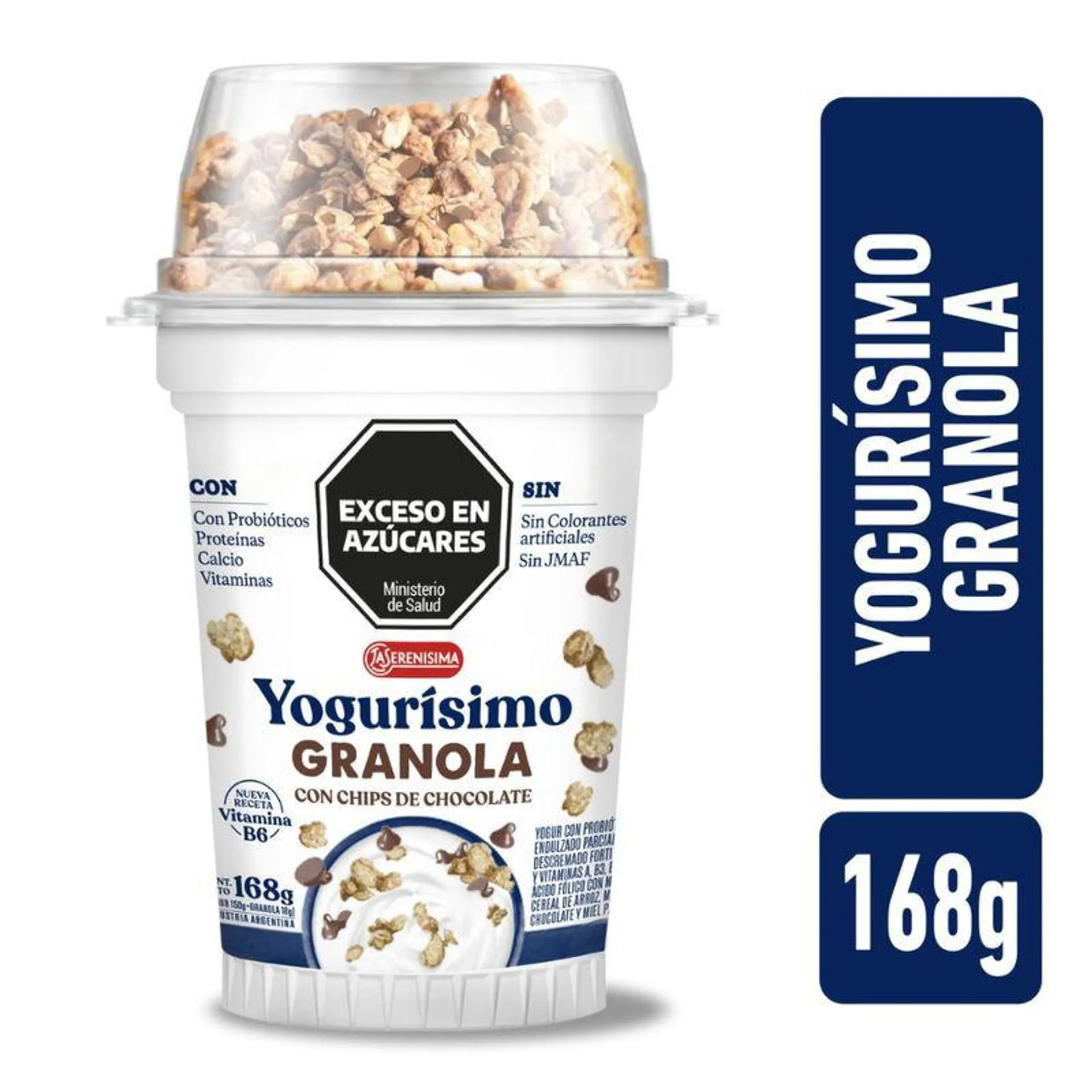 Yogur con granola Yogurisimo 168gr