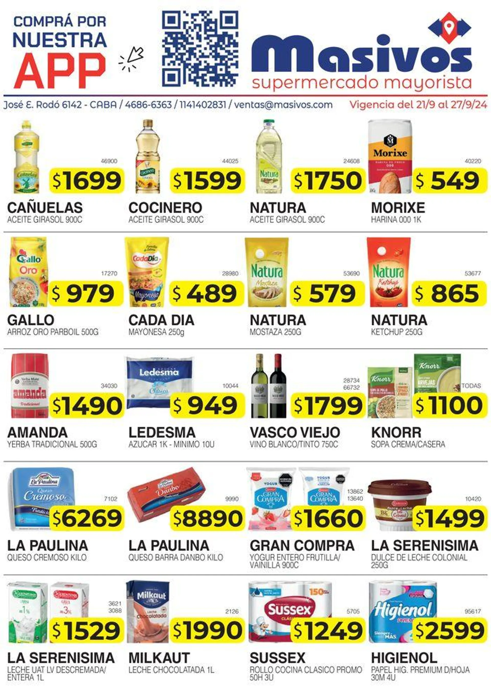 Ofertas Masivos - 1