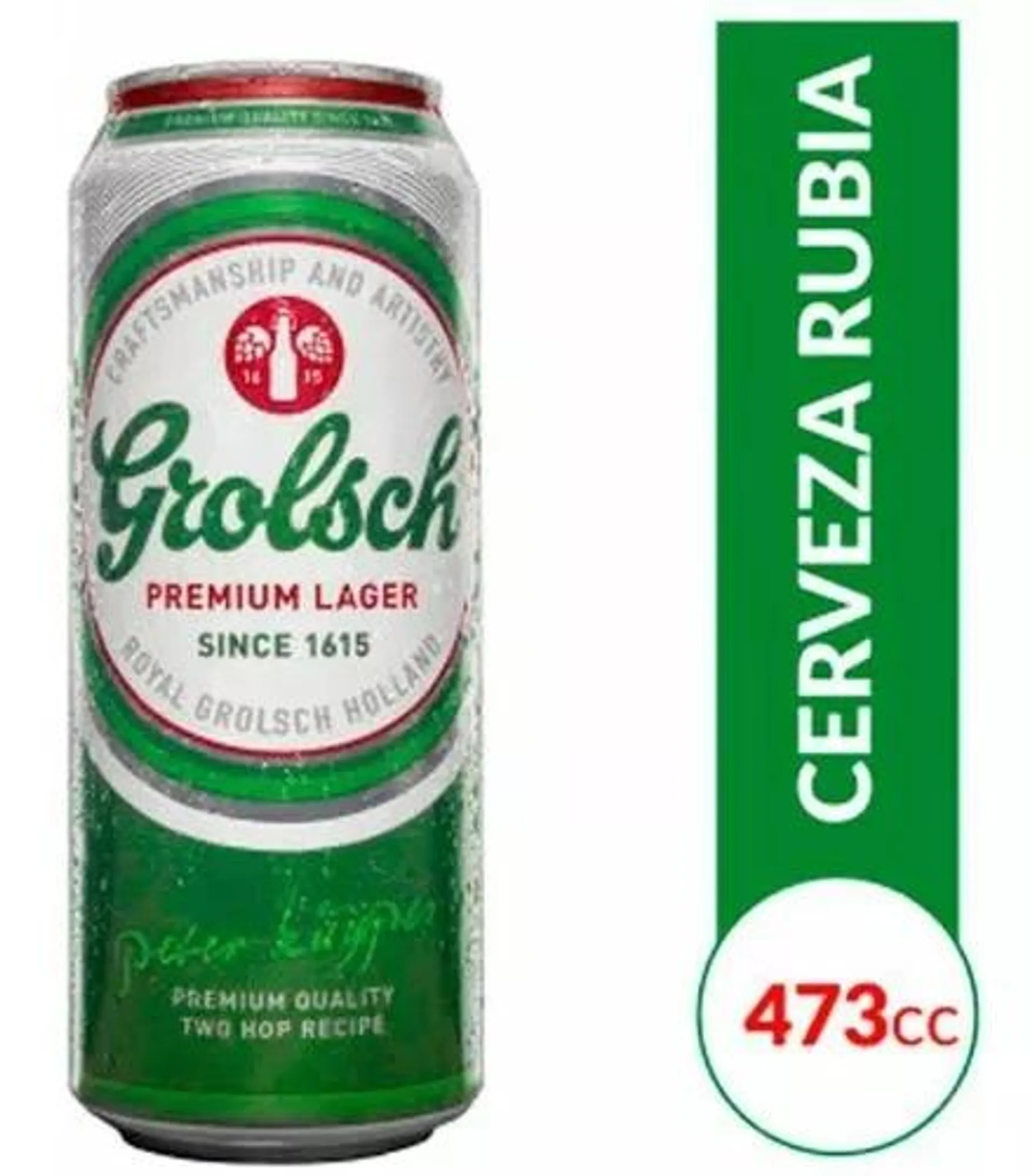 CERVEZA GROLSCH LATA 473X