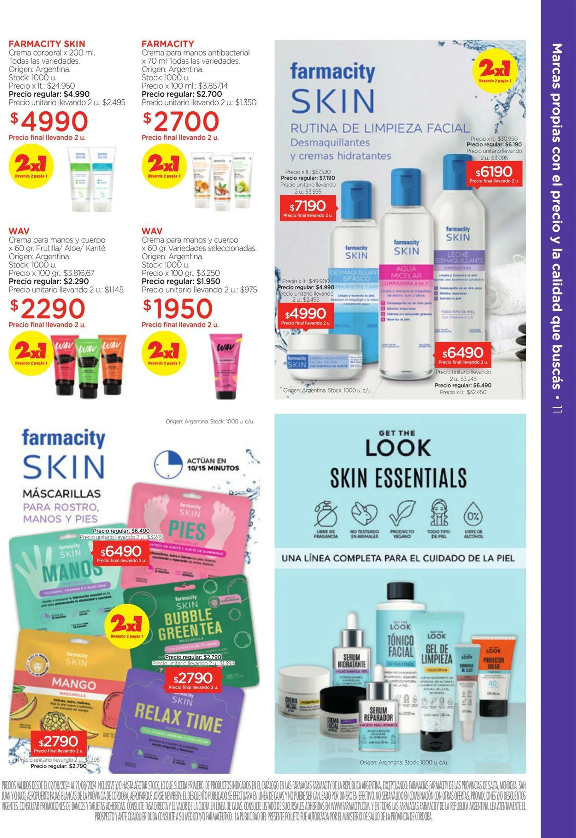 Ofertas de Farmacity 1 de agosto al 31 de agosto 2024 - Página 11 del catálogo