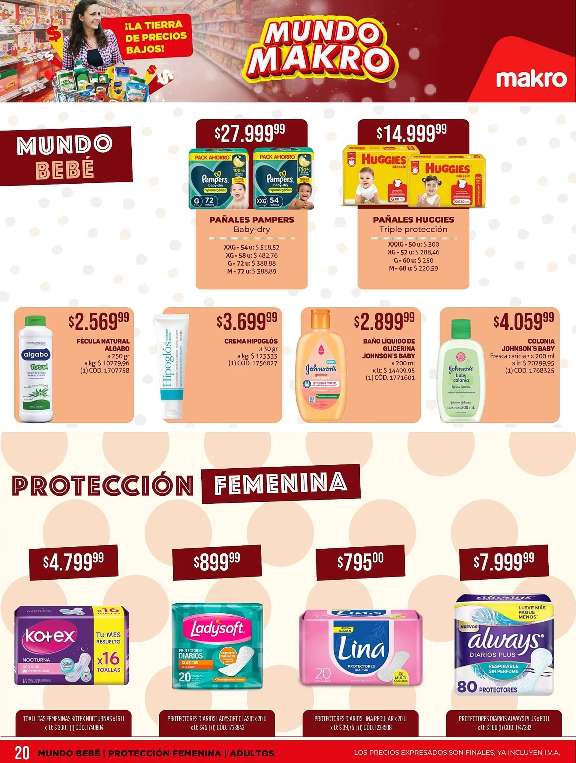 Ofertas de Catálogo Makro 18 de abril al 24 de abril 2024 - Página 20 del catálogo