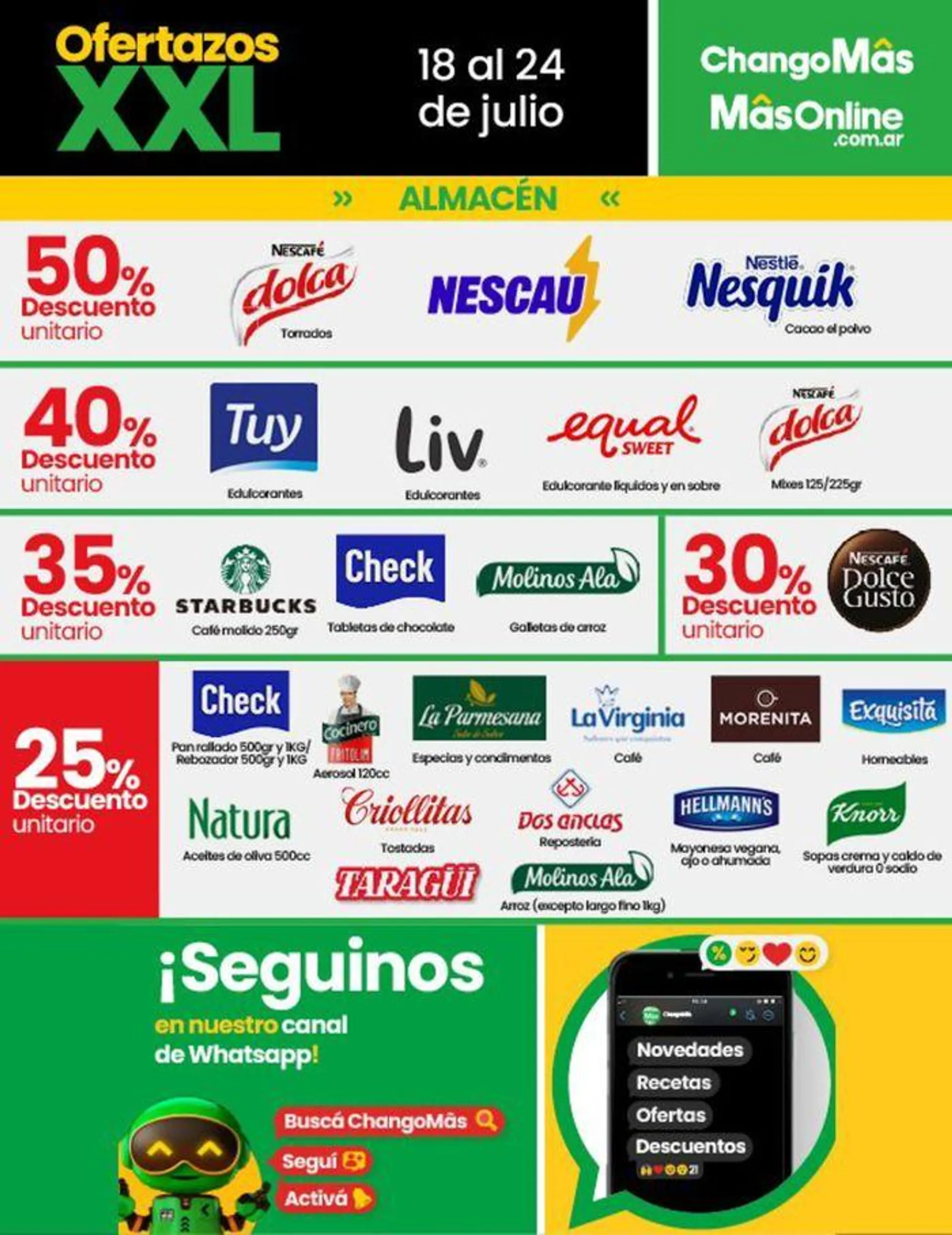 Ofertas de Catálogo Changomas 18 de julio al 24 de julio 2024 - Página 4 del catálogo