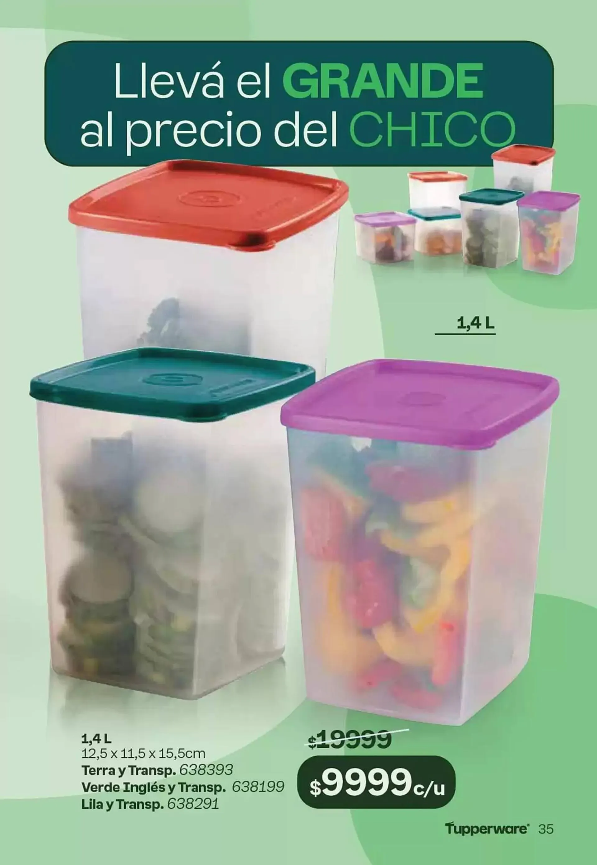 Ofertas de Catálogo Tupperware 11 de octubre al 25 de octubre 2024 - Página 29 del catálogo