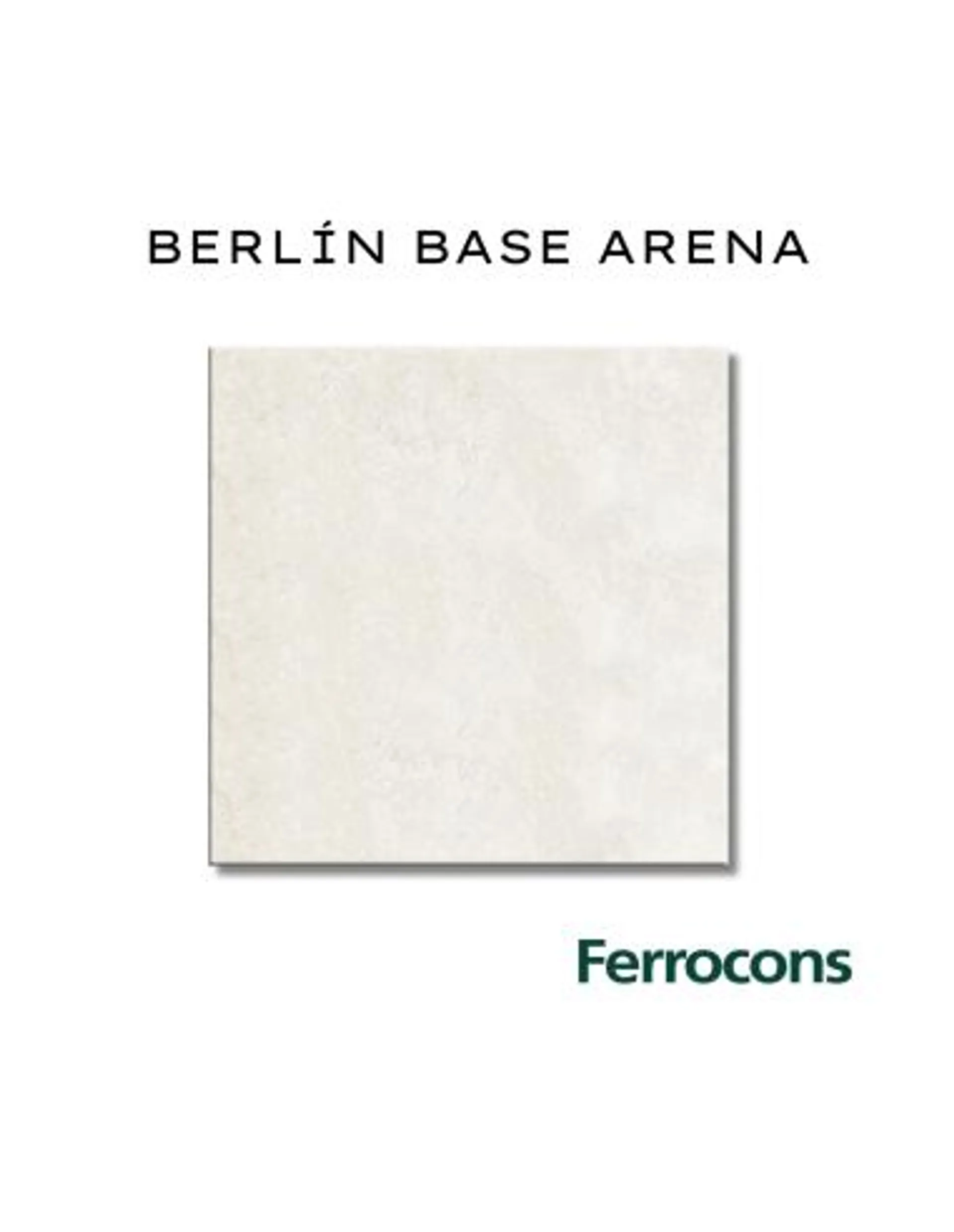 COLORES SOLIDOS DECORADO BERLIN BASE ARENA PISO-PARED 20X20