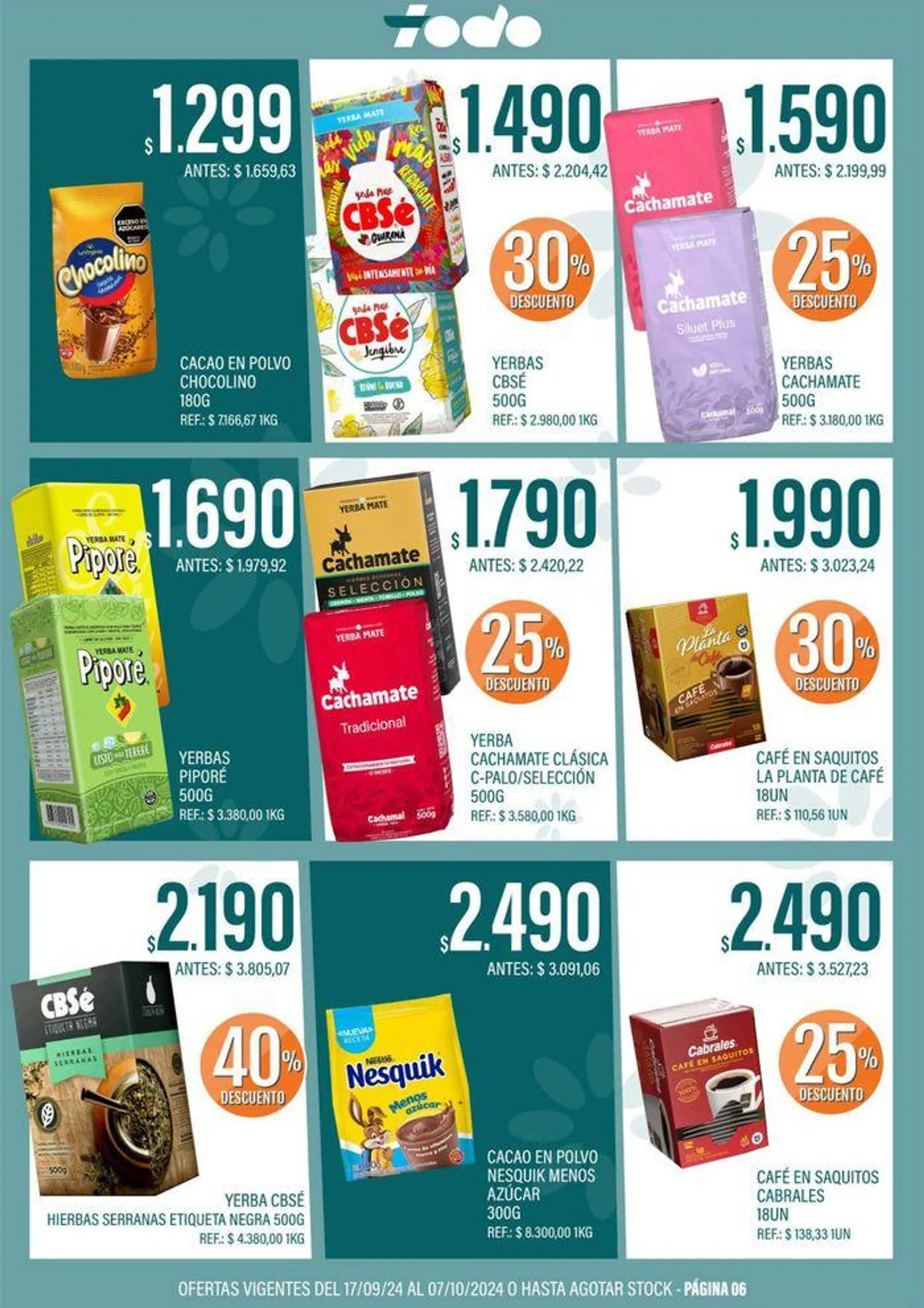 Ofertas de Ofertas de Supermercados Todo 17 de septiembre al 7 de octubre 2024 - Página 6 del catálogo