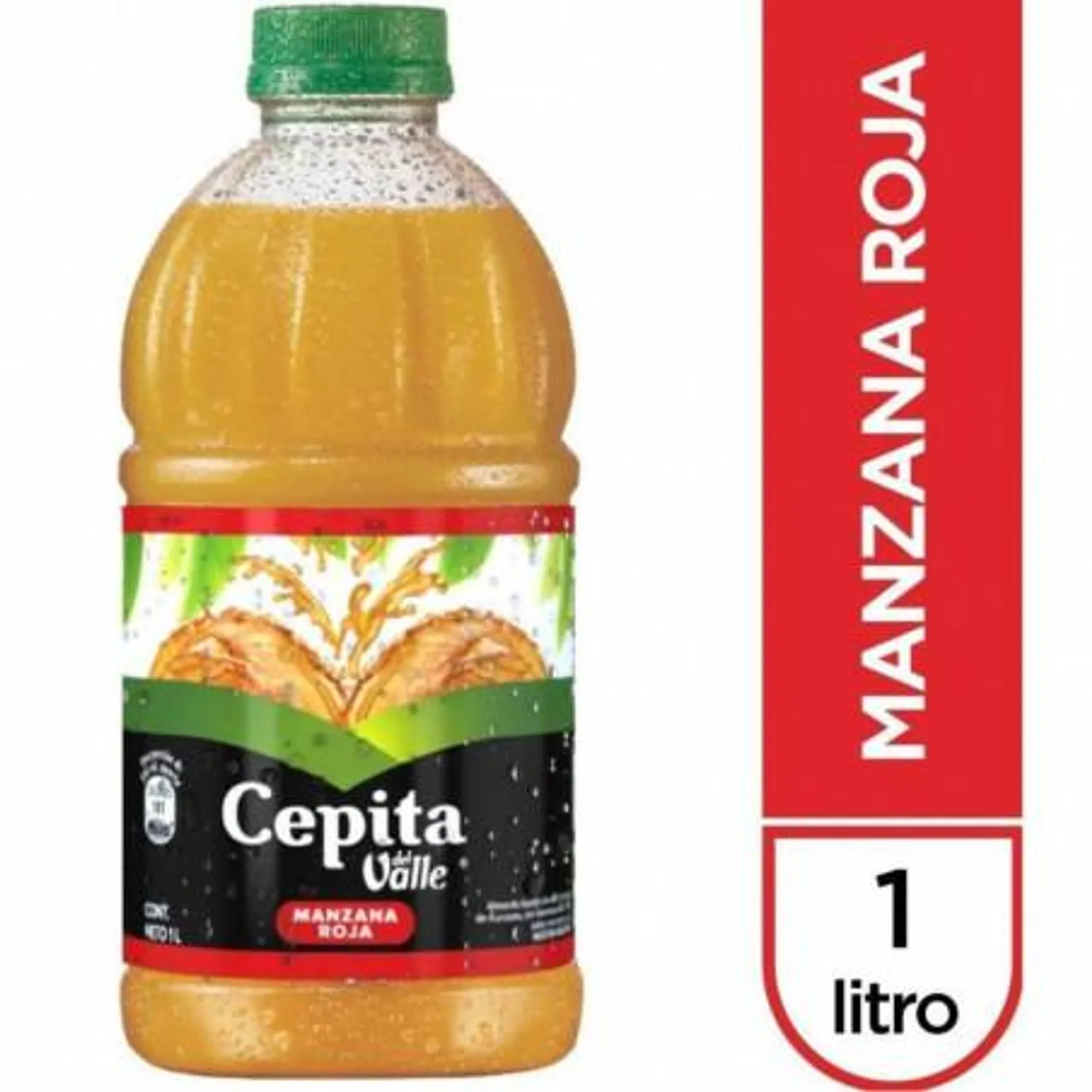 JUGO P/BEBER CEPITA MANZANA HOTFILL 1 LTS.