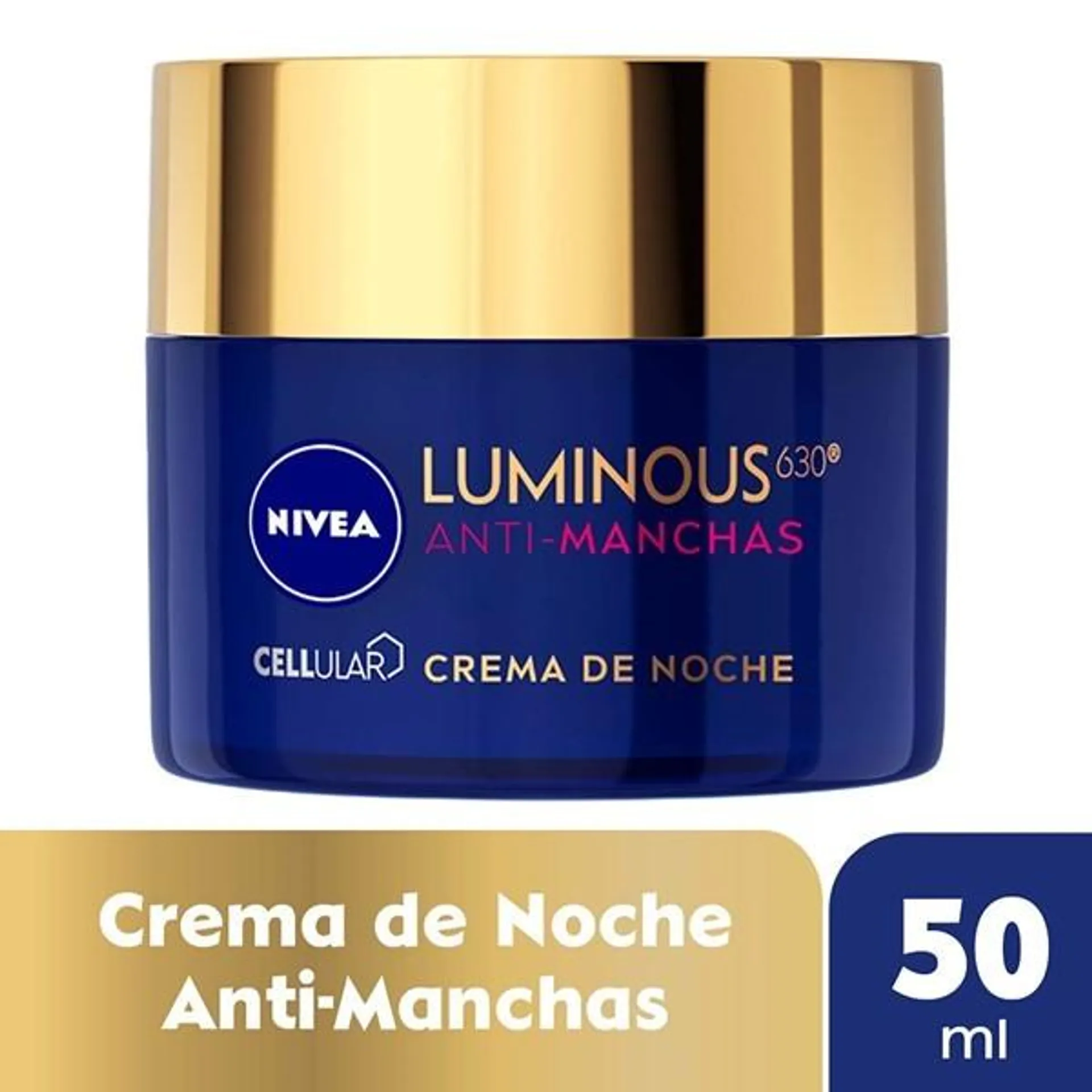 Nivea Crema Antimanchas Noche Luminous 630 Todo Tipo de Piel 50 ml