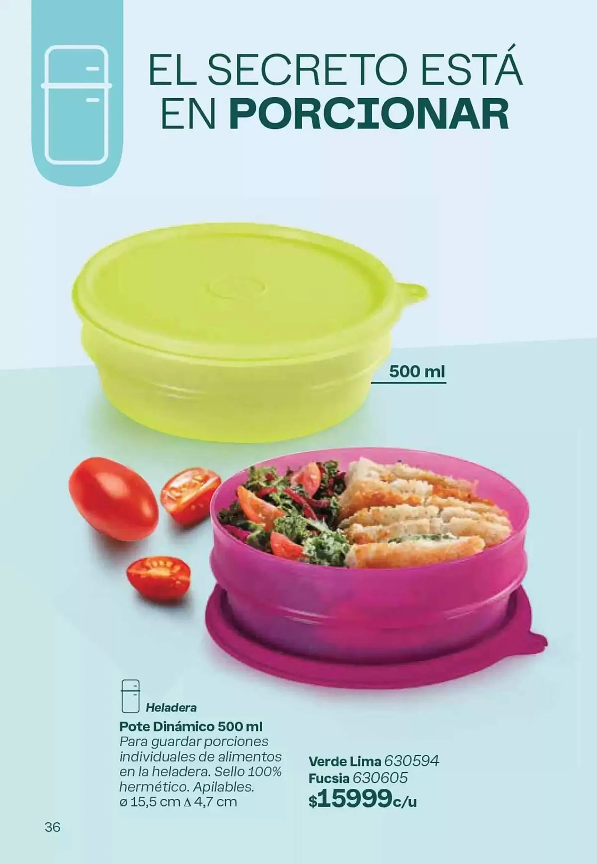 Ofertas de Catálogo Tupperware 11 de octubre al 25 de octubre 2024 - Página 30 del catálogo