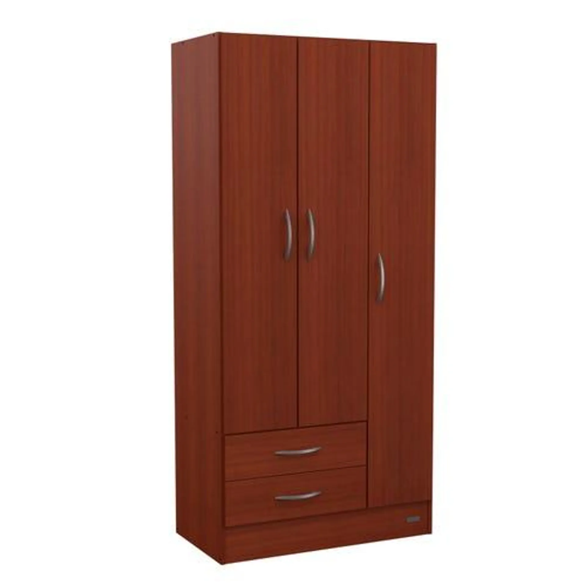 Placard 3 puertas pack caoba Mosconi