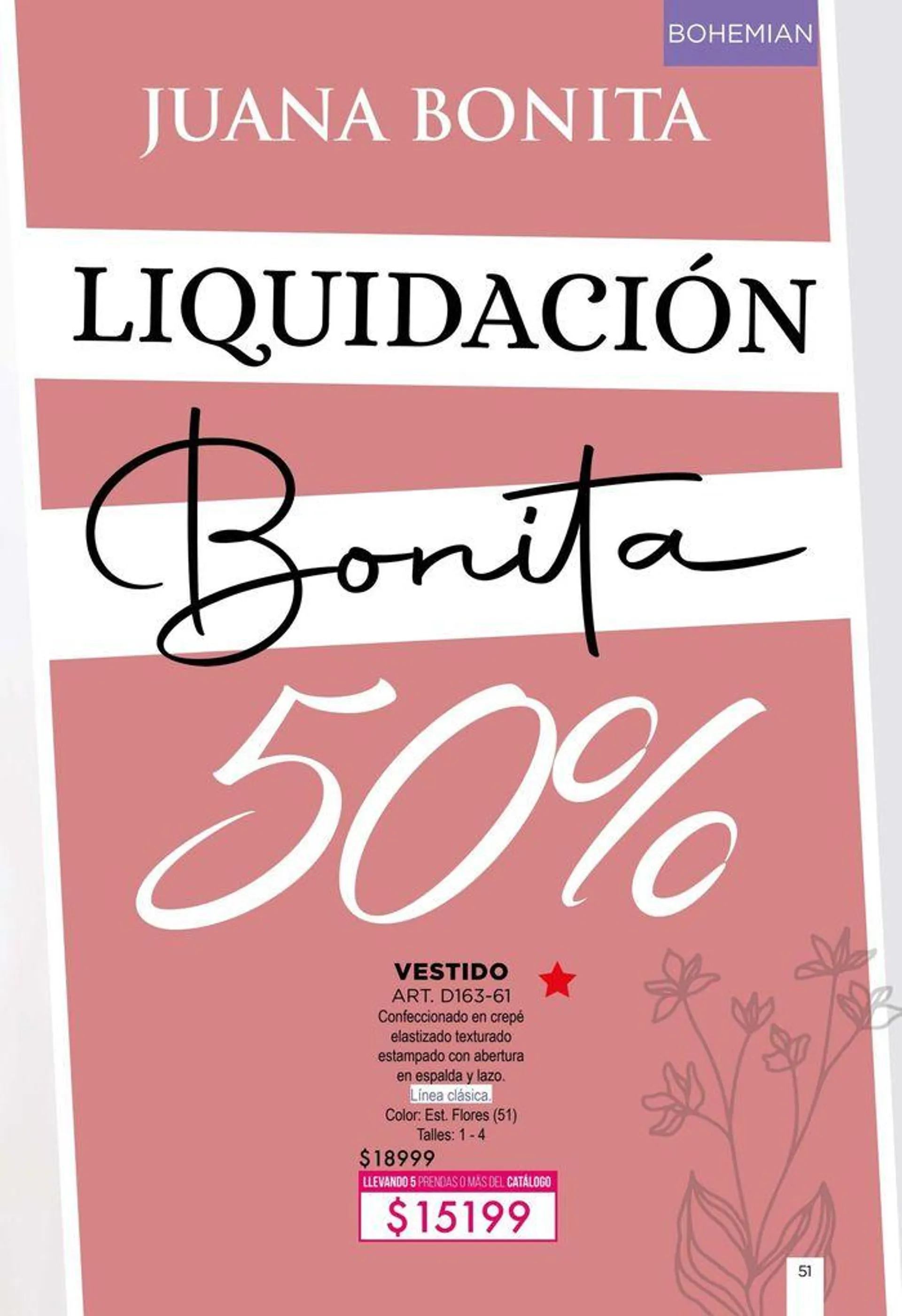 Ofertas de Catálogo Juana Bonita C6-C7/24 18 de junio al 31 de julio 2024 - Página 133 del catálogo