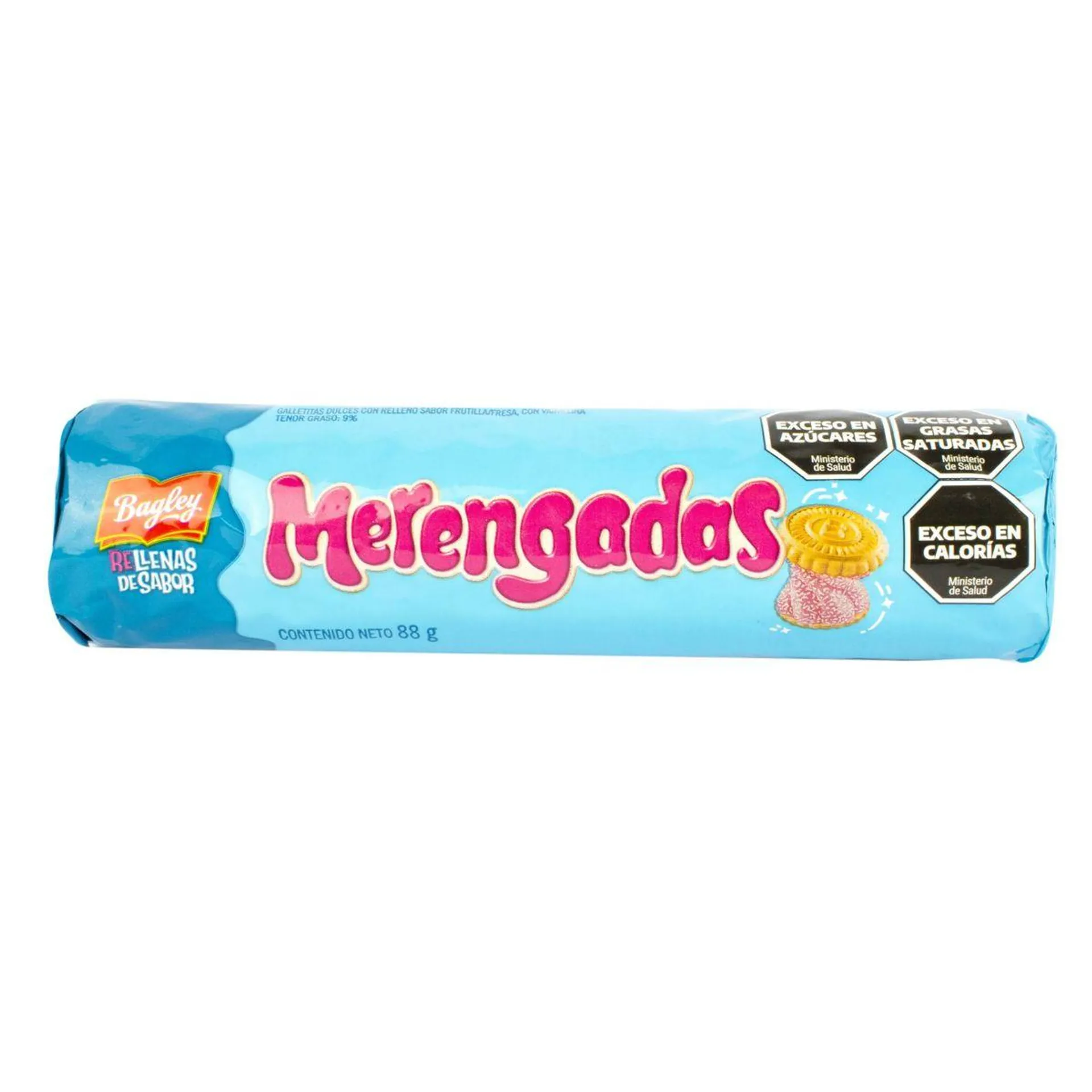 Galletas Merengadas Frutilla 88g