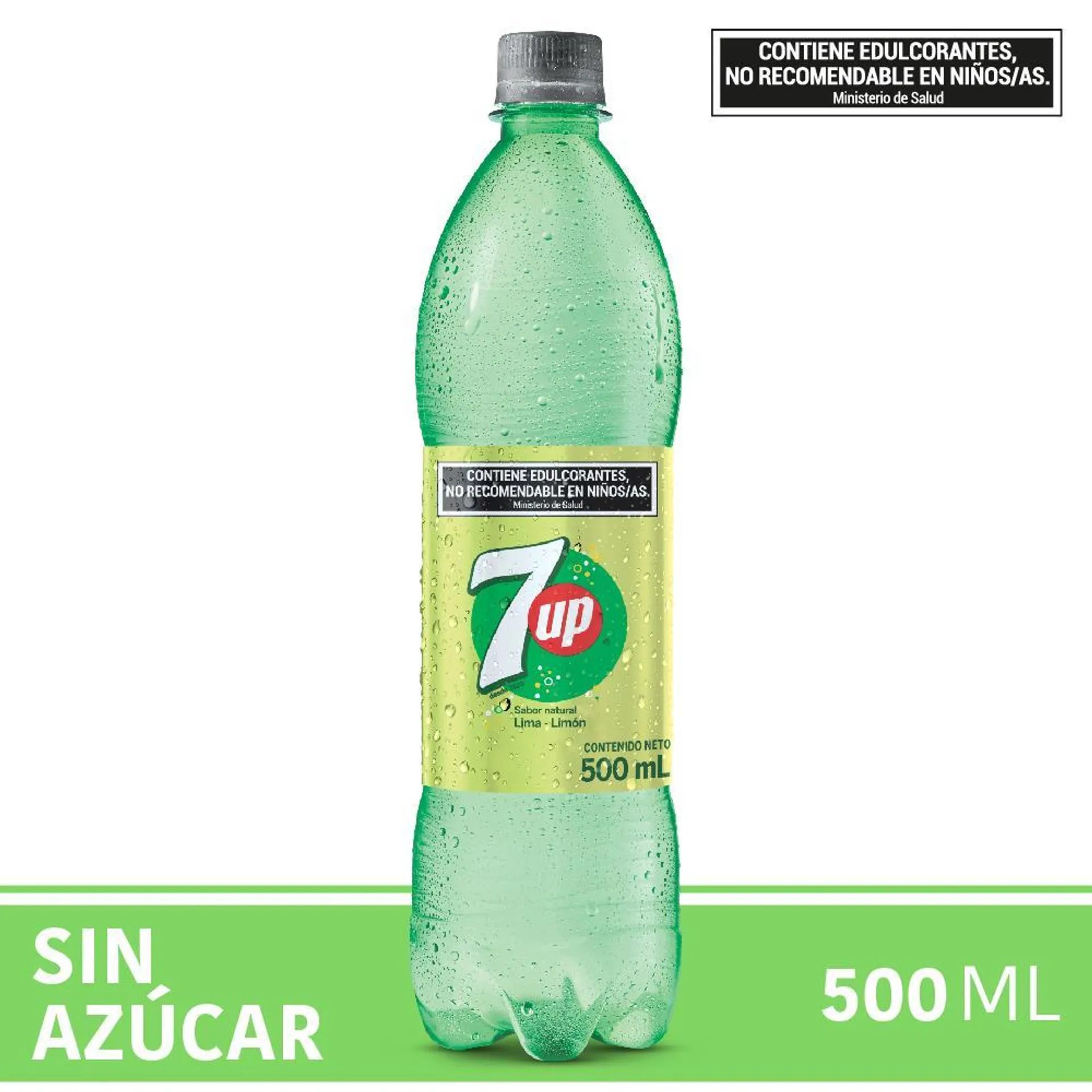 Gaseosa SEVEN UP Free Botella 500 Cc