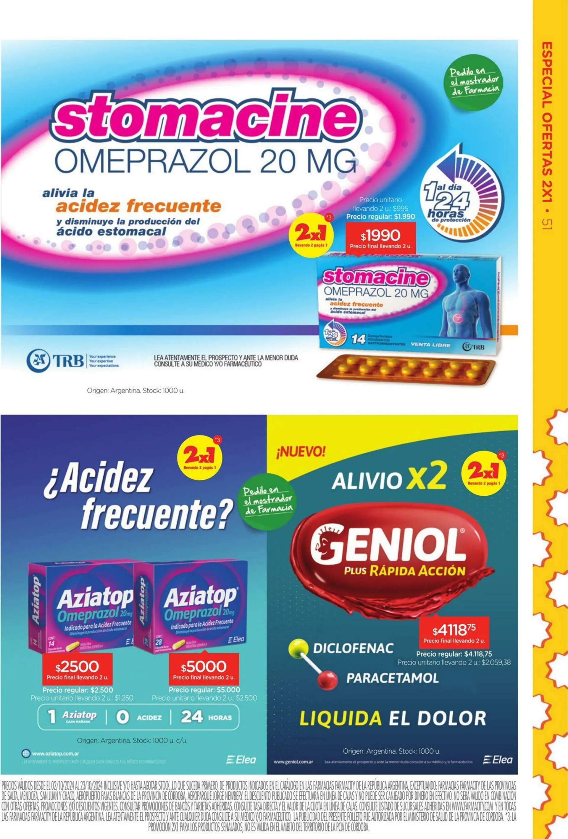 Ofertas de Farmacity 1 de octubre al 31 de octubre 2024 - Página 51 del catálogo