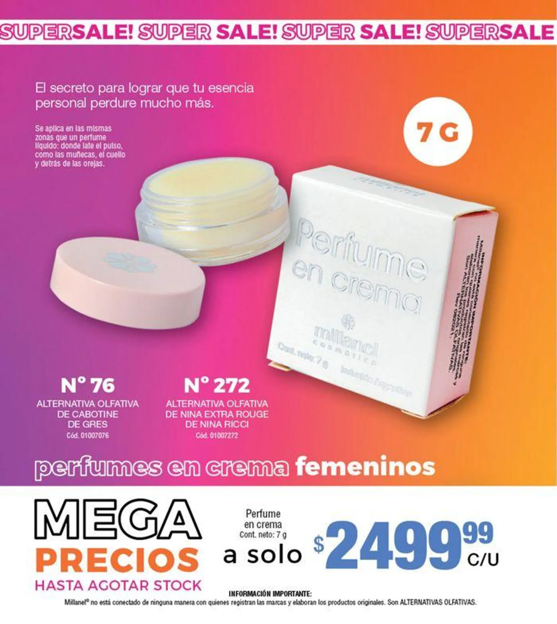 Ofertas de Catálogo Millanel Cosmética 26 de agosto al 22 de septiembre 2024 - Página 3 del catálogo