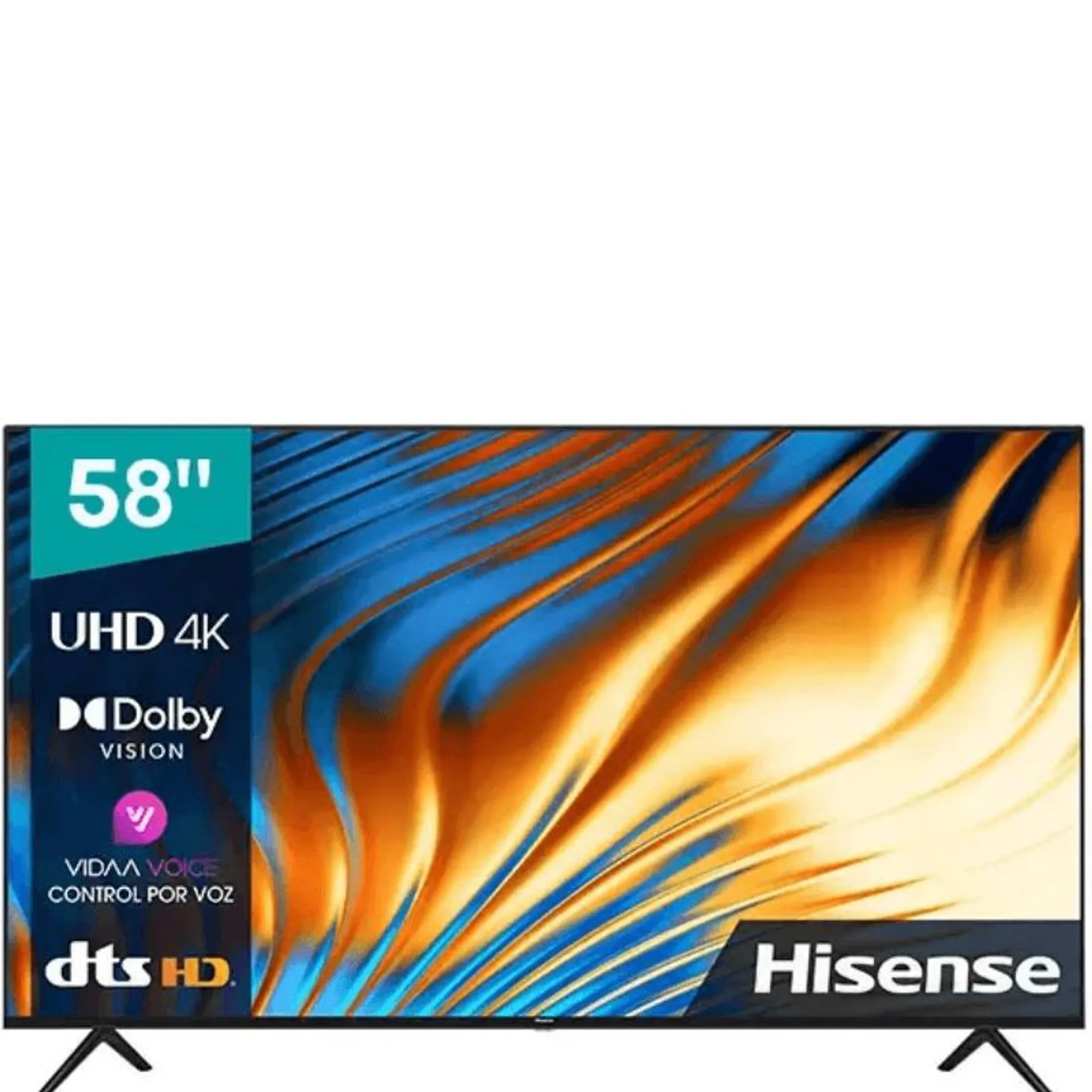 SMART TV HISENSE 58- VIDAA UHD 4K 58A64H