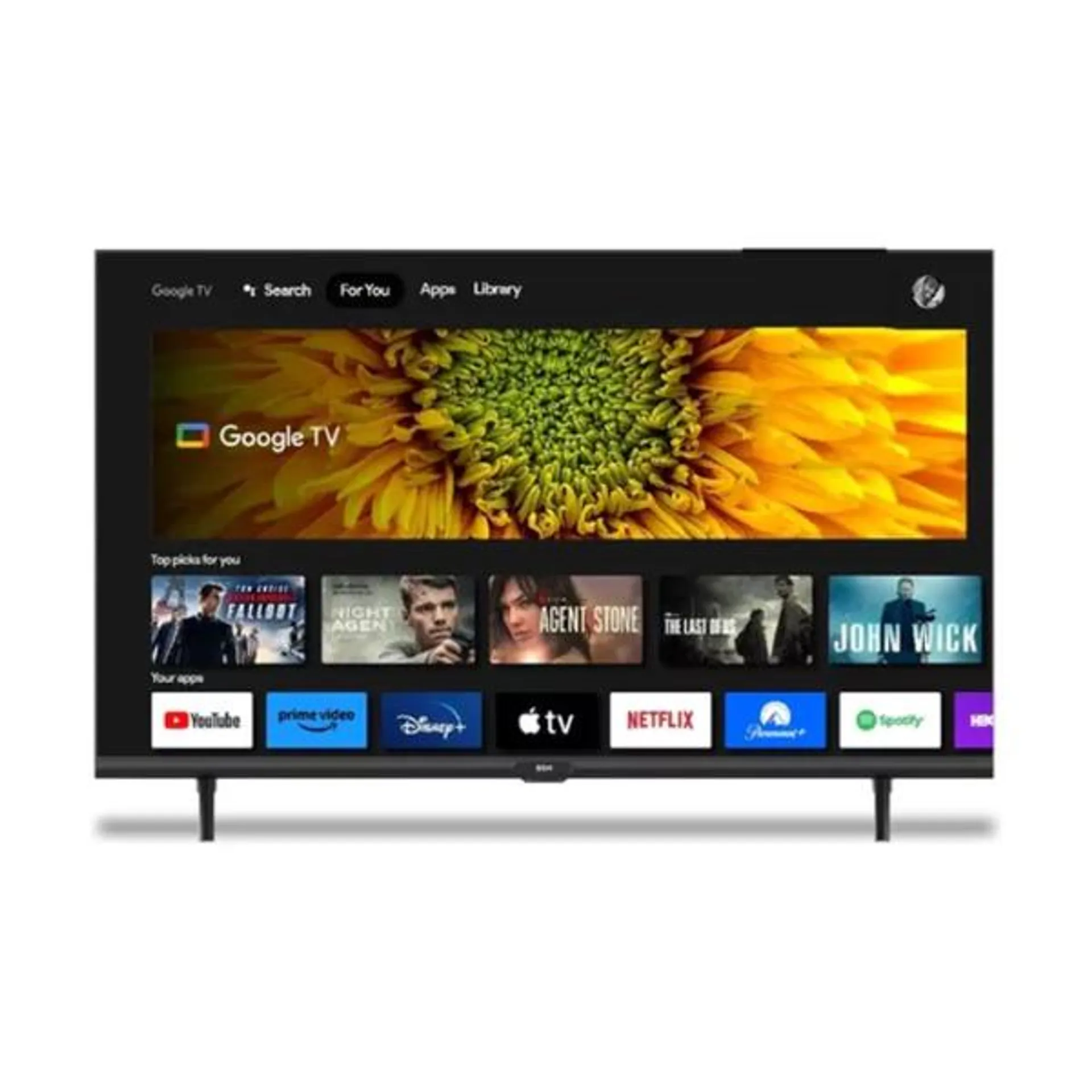 Smart TV 55" BGH B5523US6G 4K con Google TV