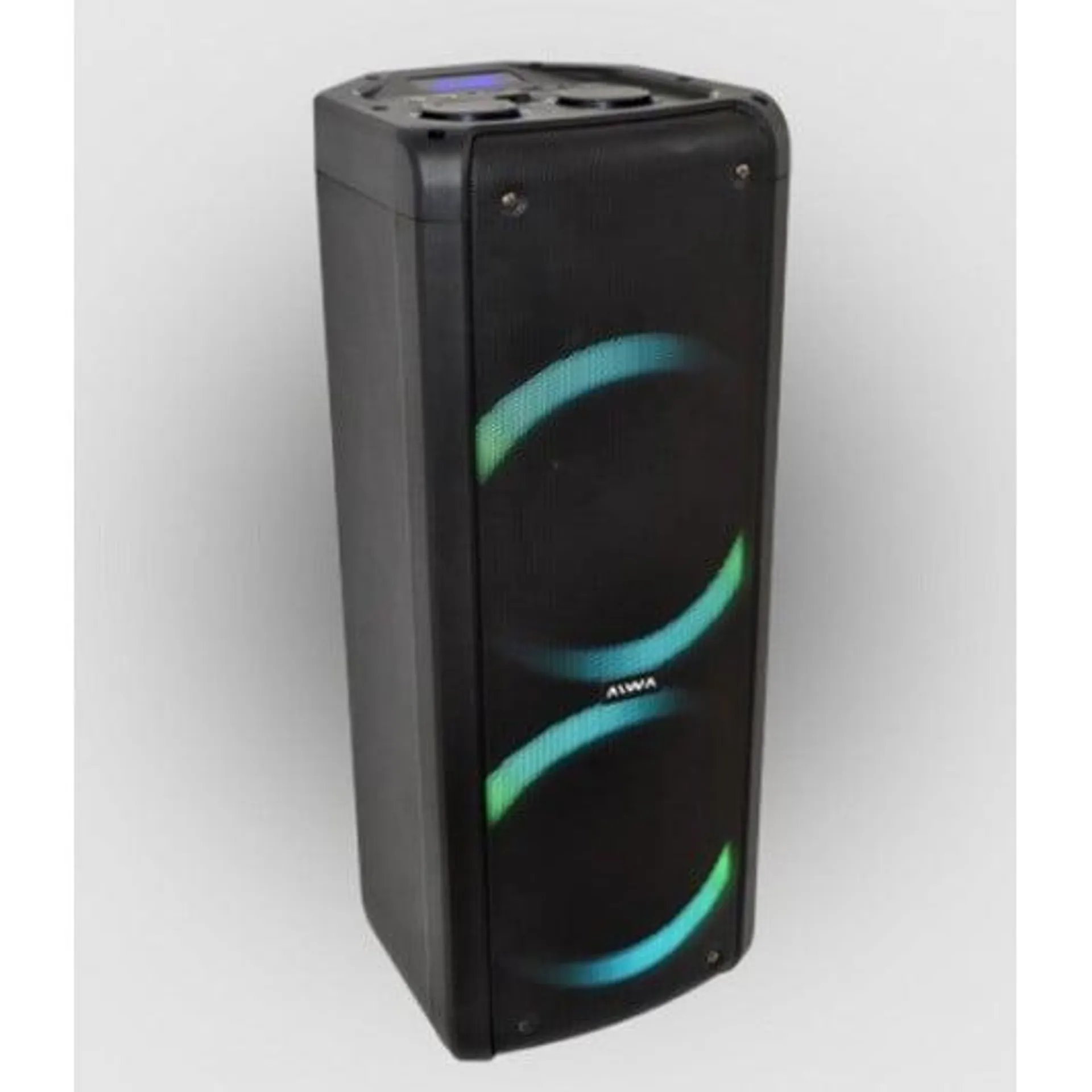 AIWA TORRE DE SONIDO AW-T506R-PB BLUETOOTH USB AUX LED 6500W PMPO