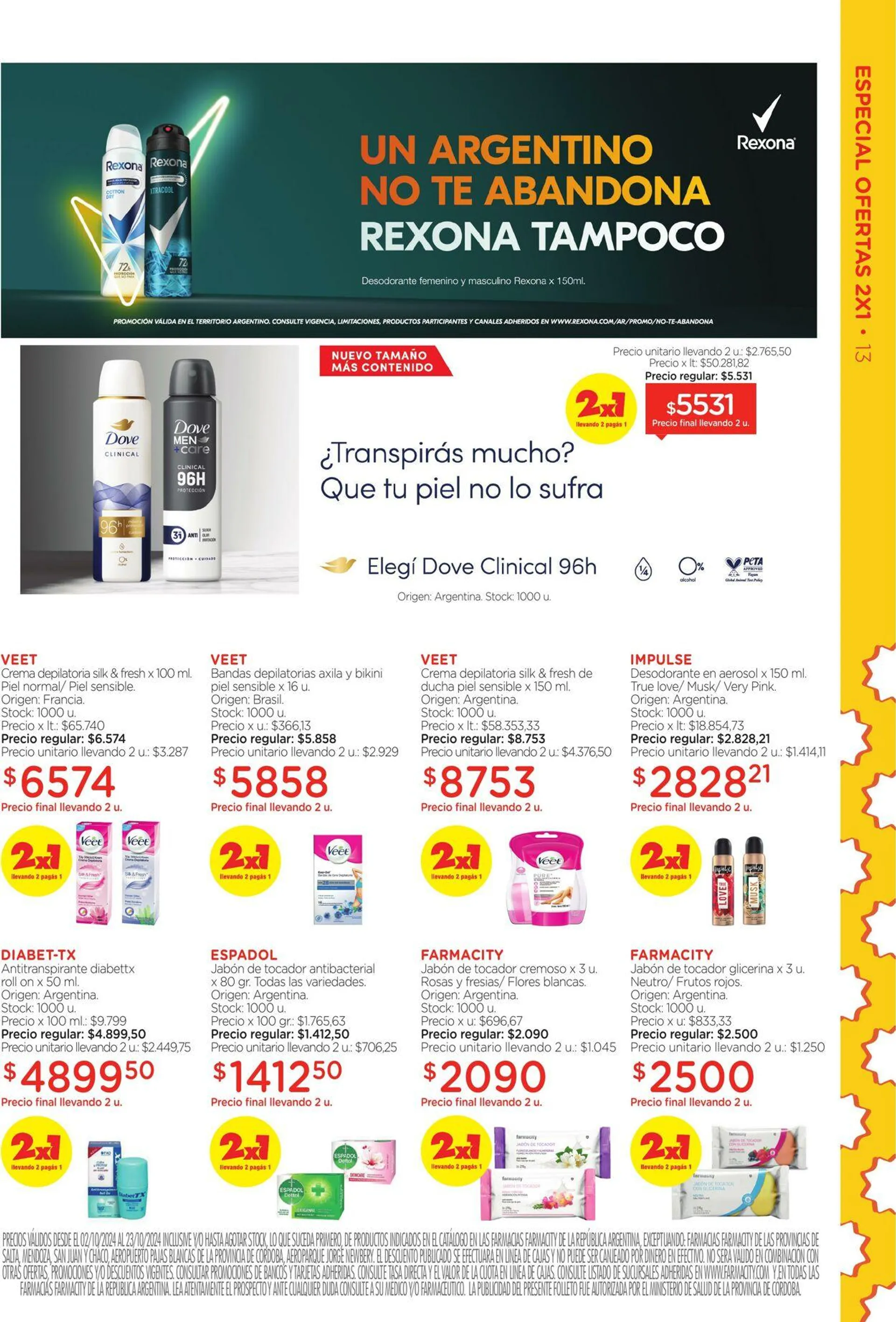 Ofertas de Farmacity 1 de octubre al 31 de octubre 2024 - Página 13 del catálogo