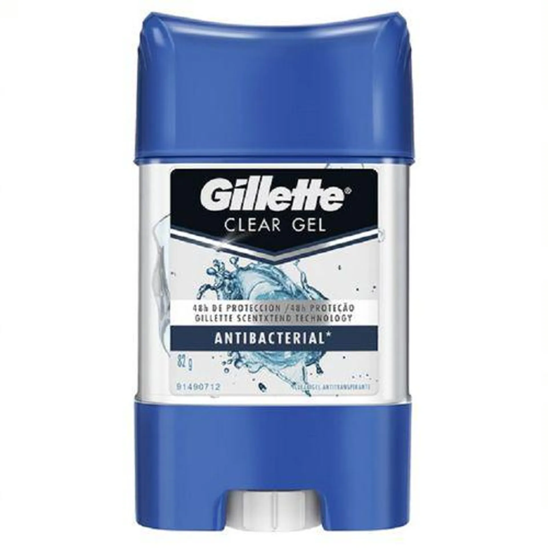 Desodorante Gillette Antibacterial Antitranspirante en Gel x 82 gr