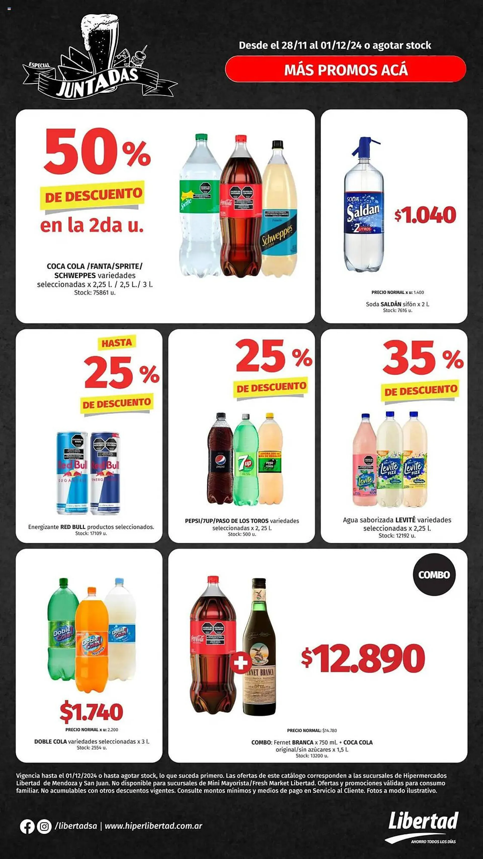 Ofertas de Catálogo Hipermercado Libertad 28 de noviembre al 1 de diciembre 2024 - Página 2 del catálogo