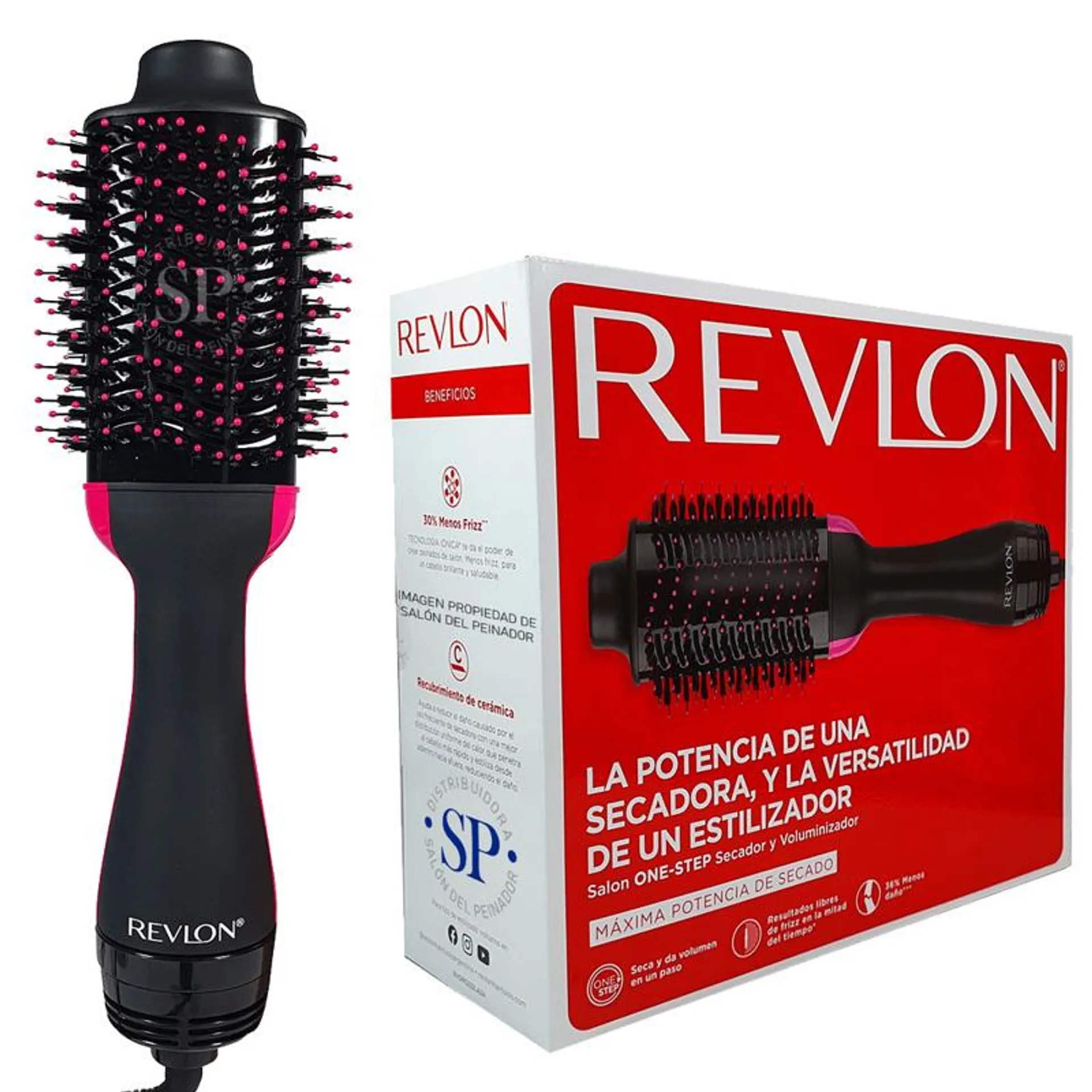 Revlon Rvdr5222 Cepillo Secador De Cabello C/voluminizador -