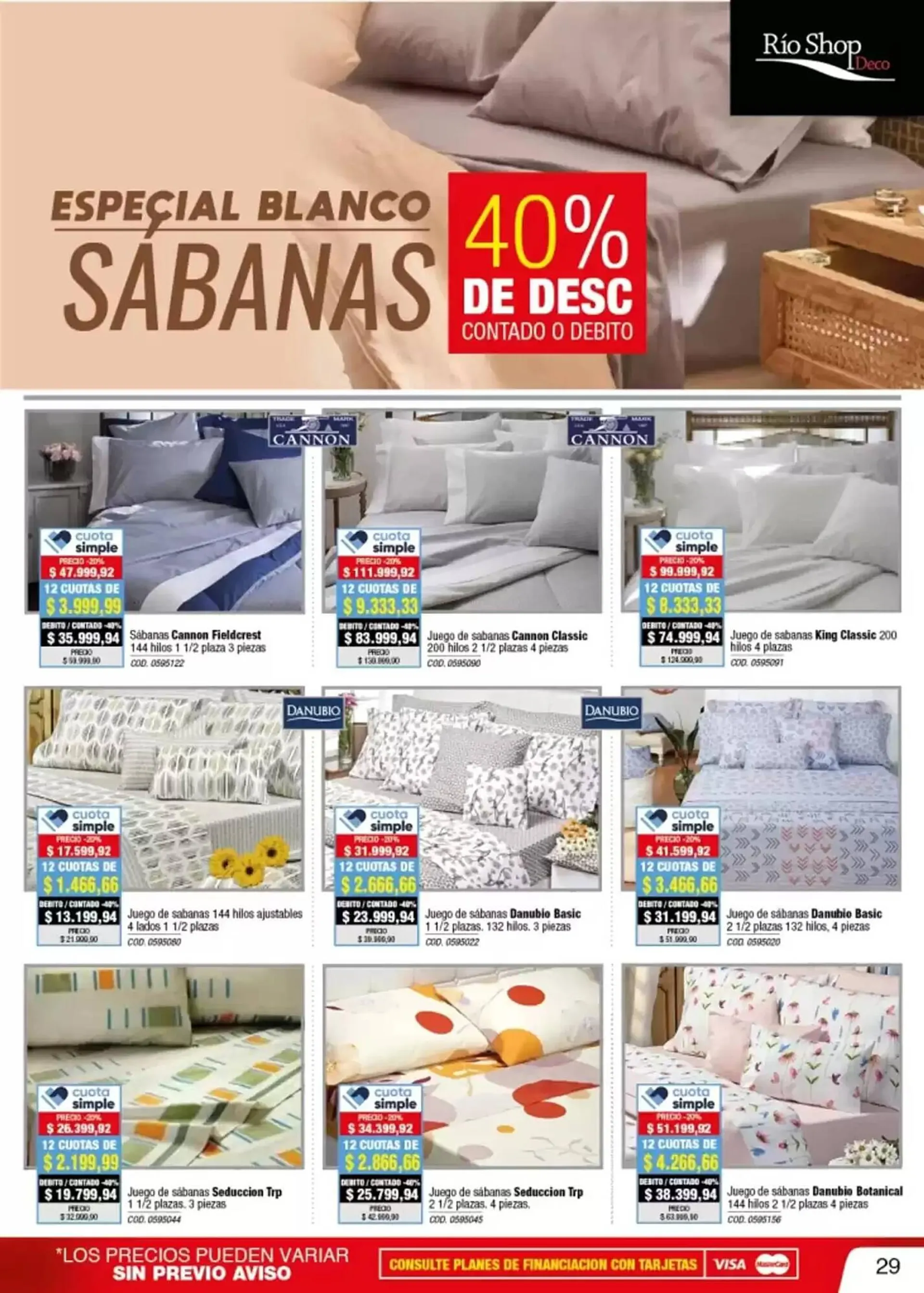 Ofertas de Catálogo Rio Shop Deco 1 de octubre al 15 de octubre 2024 - Página 22 del catálogo