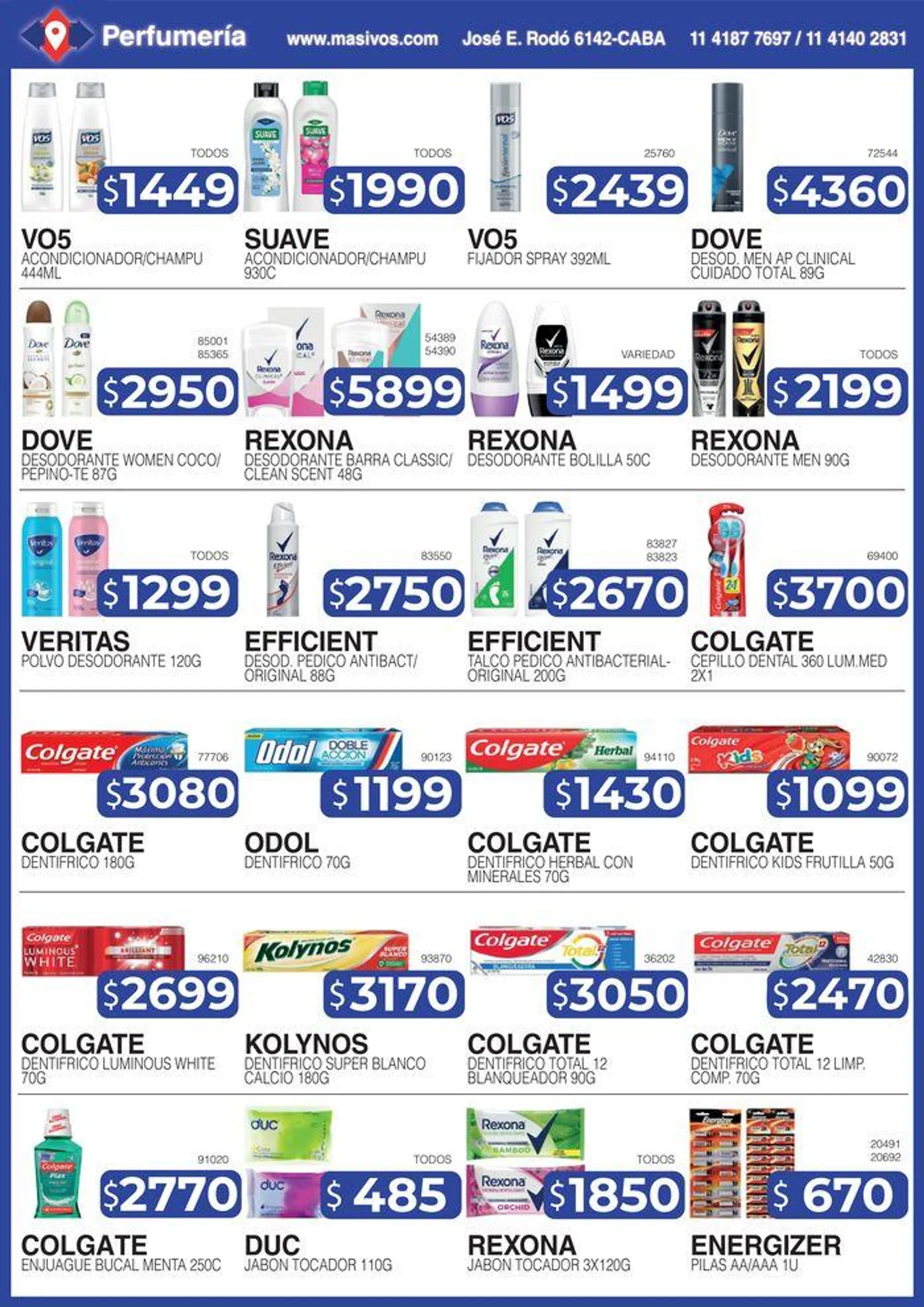 Ofertas de Ofertas Masivos 14 de septiembre al 28 de septiembre 2024 - Página 6 del catálogo