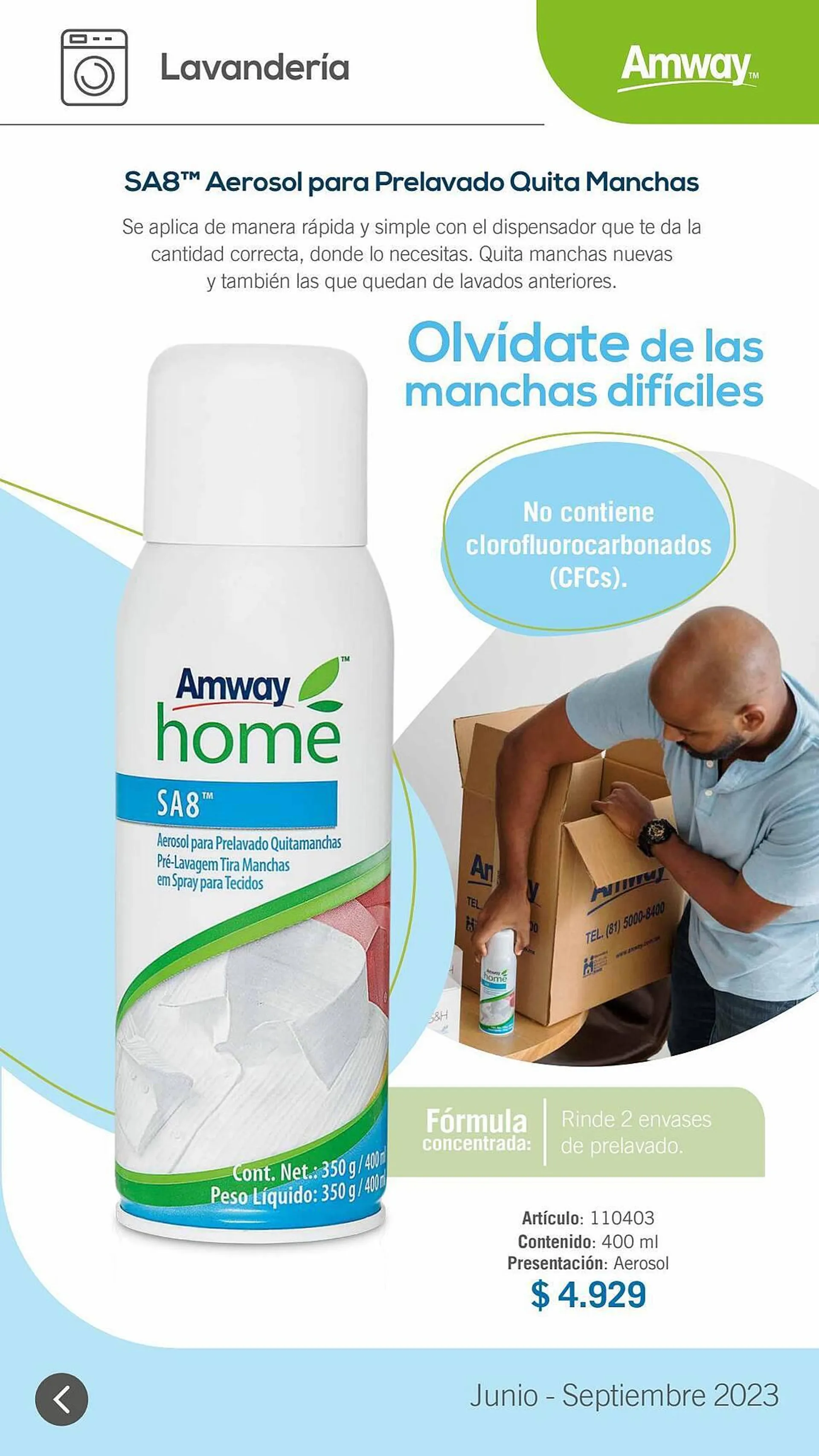 Ofertas de Catálogo Amway 1 de julio al 30 de septiembre 2023 - Página 9 del catálogo