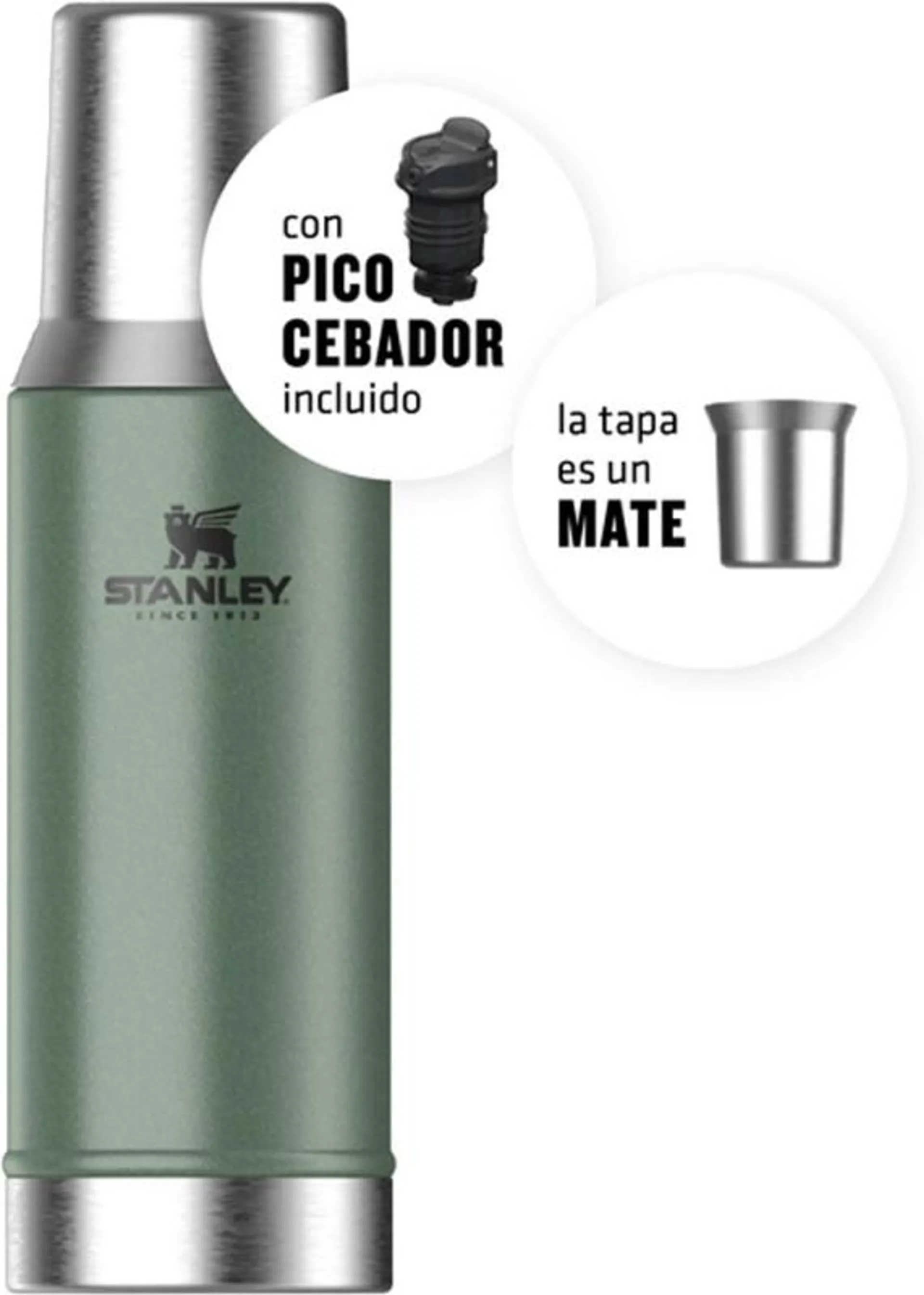 Termo Mat Classic 800 Ml Verde -