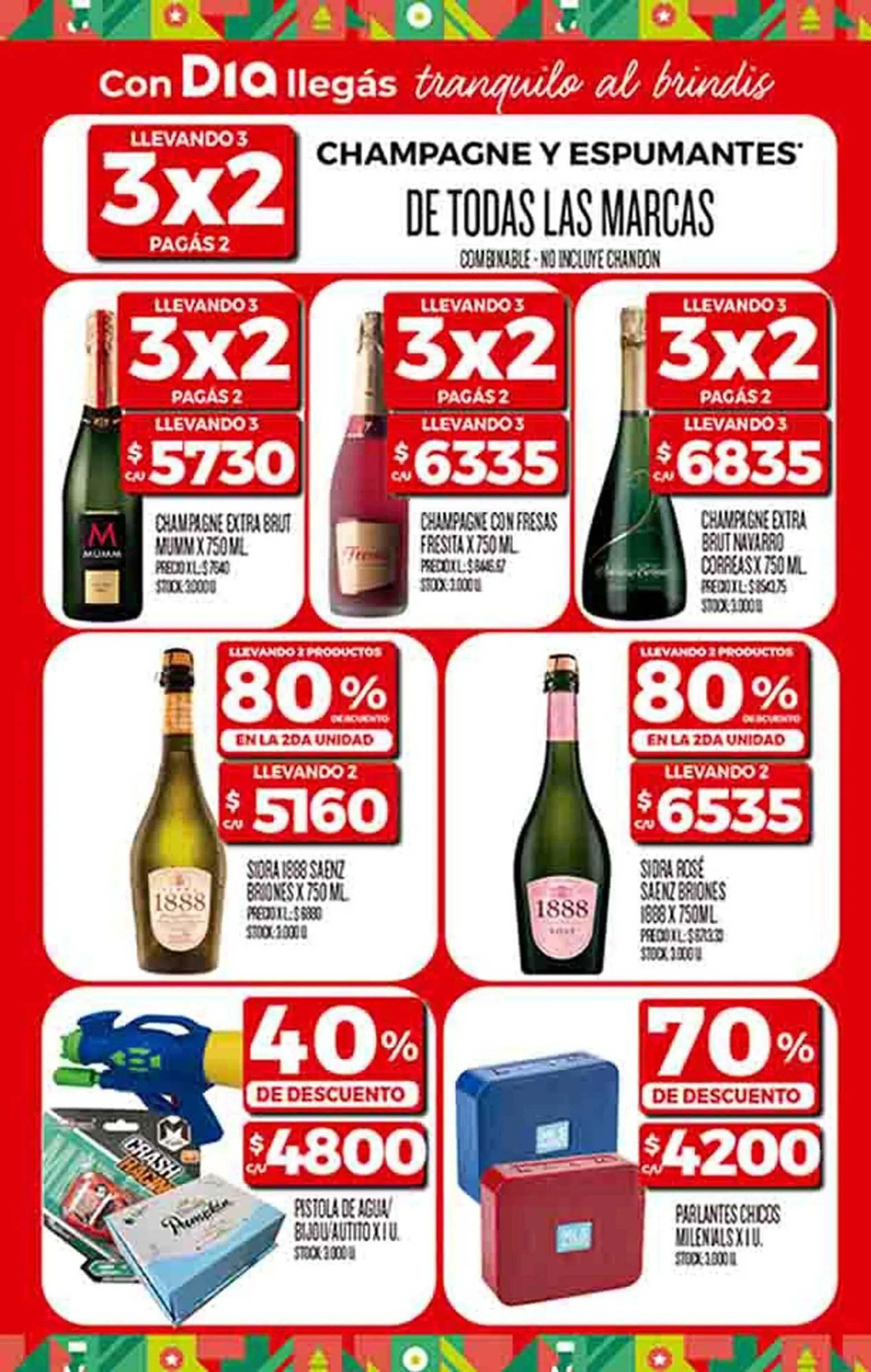 Ofertas de Catálogo Supermercados DIA 12 de diciembre al 26 de diciembre 2024 - Página 3 del catálogo