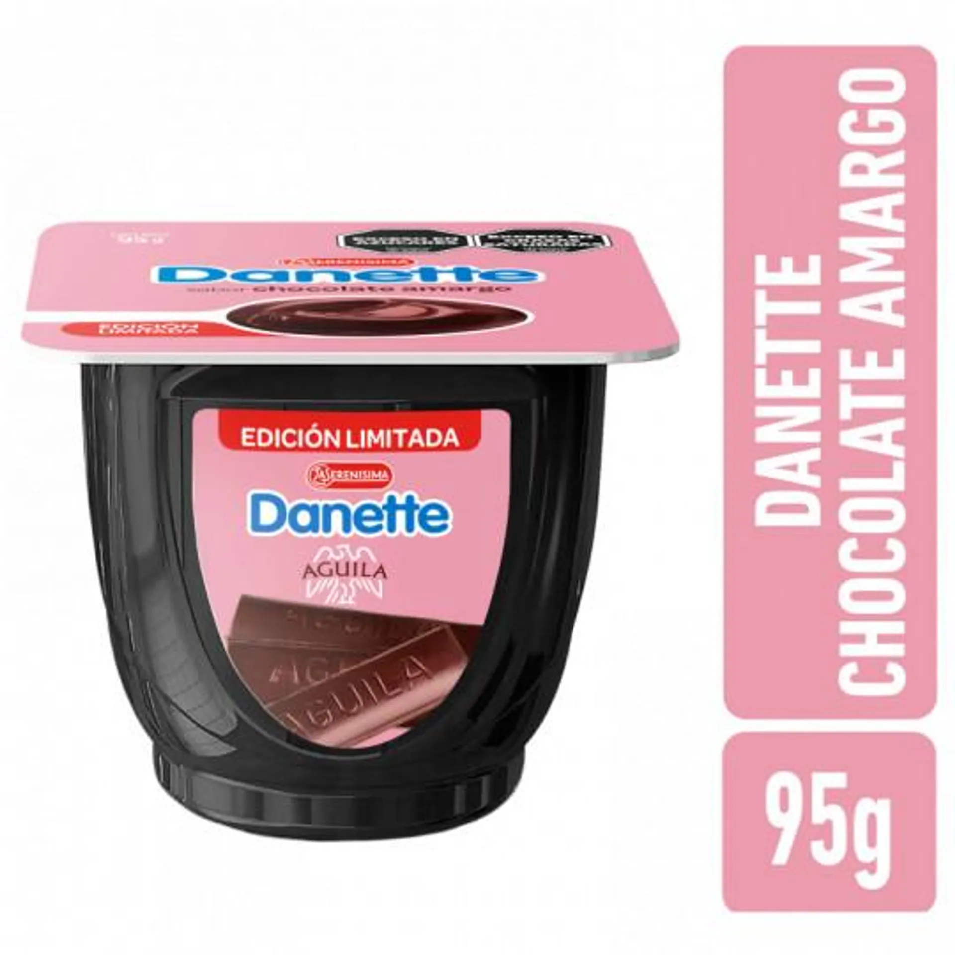 POSTRE DANETTE CHOCOLATE AMARGO 95 GRS