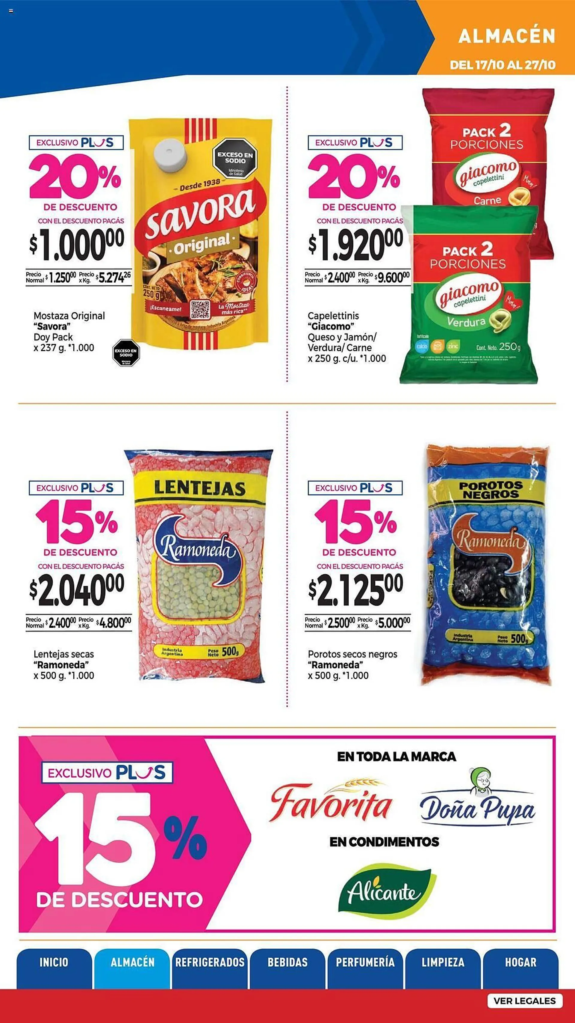 Ofertas de Catálogo La Anonima 17 de octubre al 27 de octubre 2024 - Página 11 del catálogo