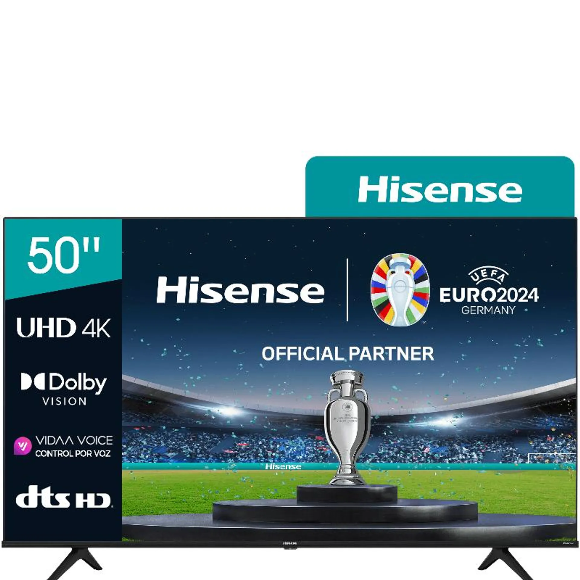 SMART TV HISENSE 50- ULTRA UHD 4K 50A64H